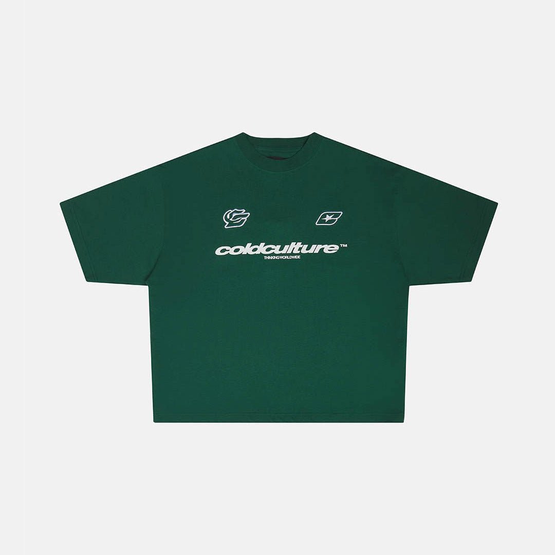 CLASSIC TEE DARK GREEN - Cold Culture