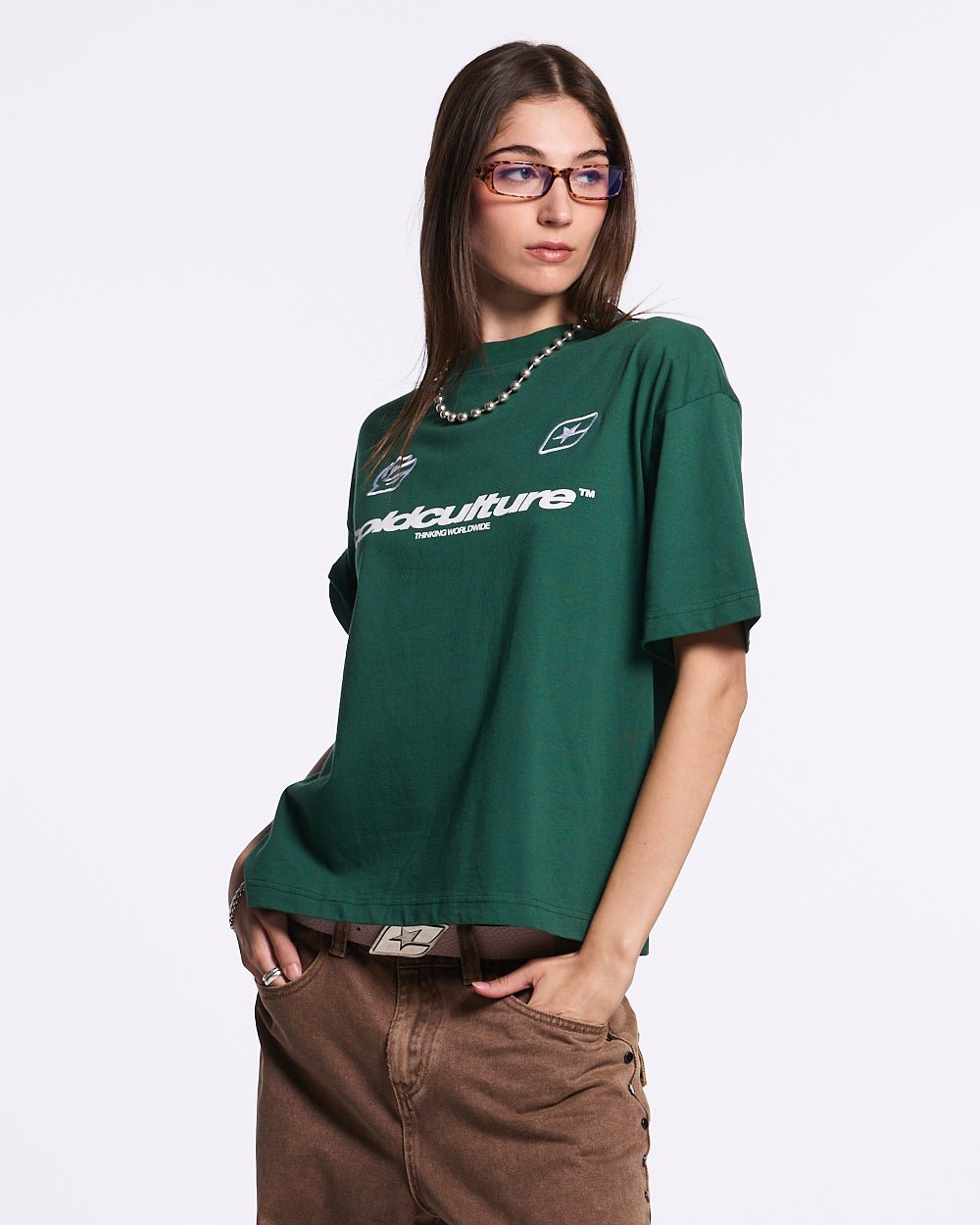 CLASSIC TEE DARK GREEN - COLD CULTURE