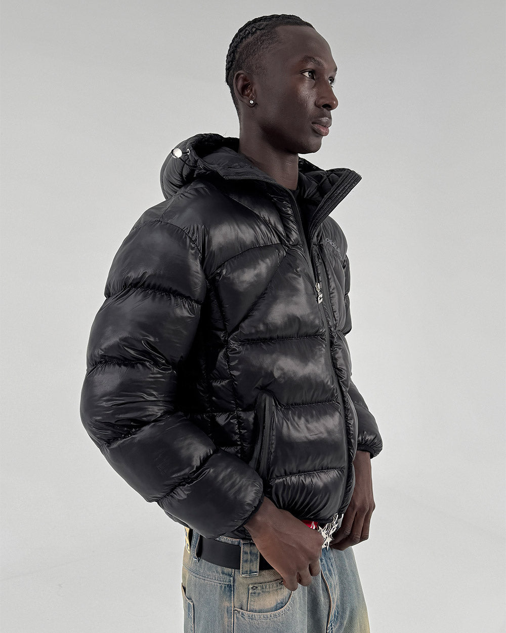 CLOUD ARMOR PUFFER BLACK - Cold Culture