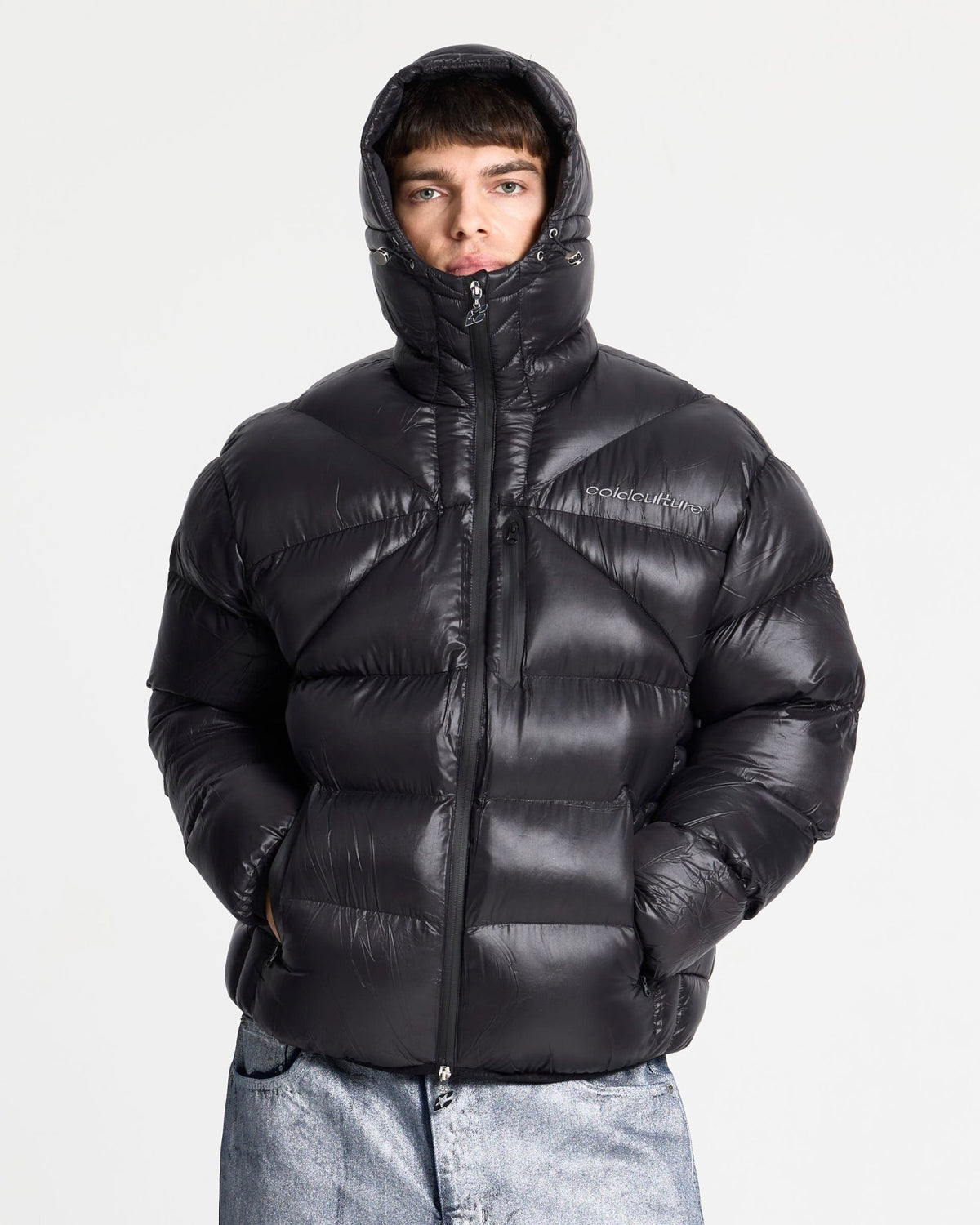 CLOUD ARMOR PUFFER BLACK - Cold Culture