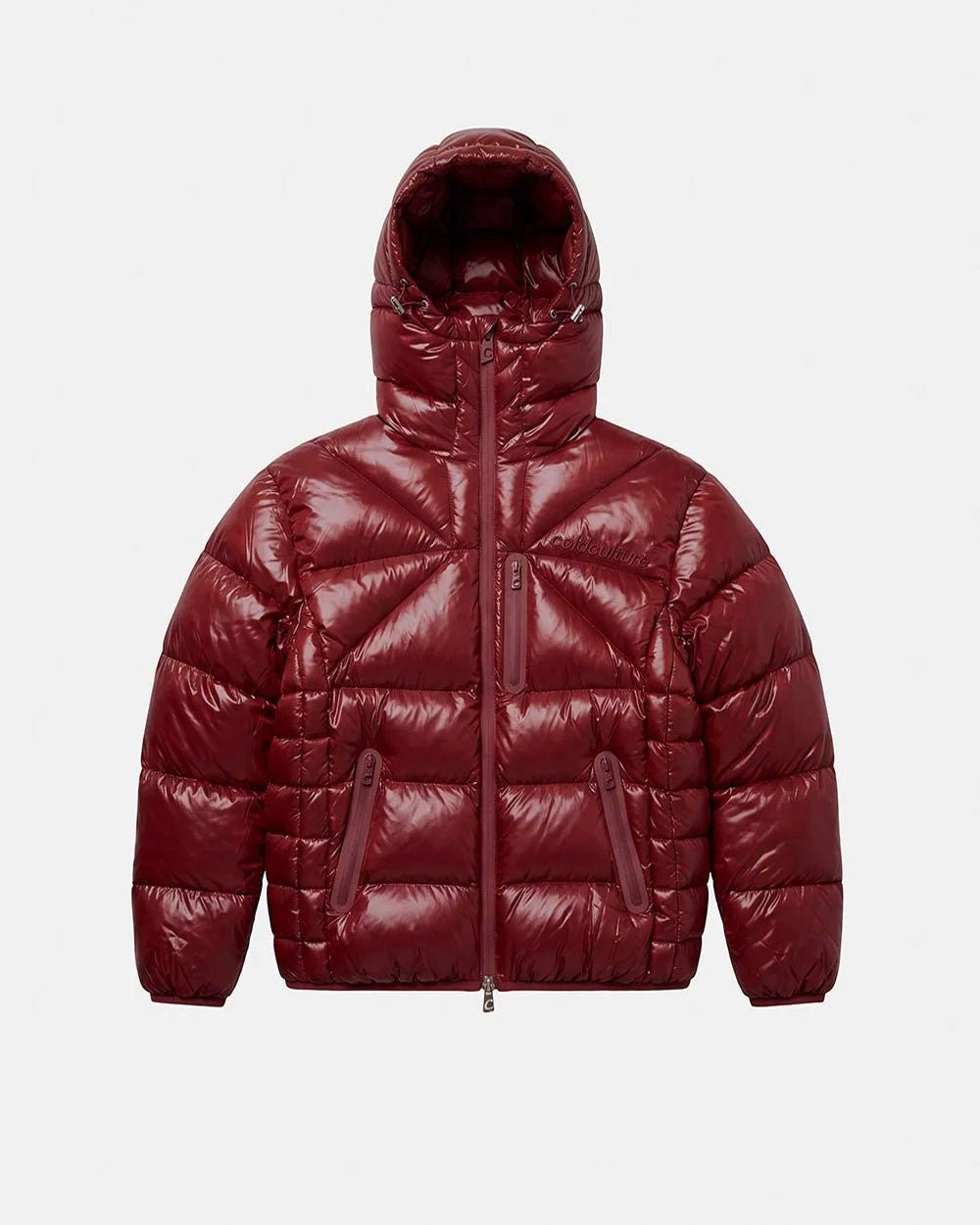 CLOUD ARMOR PUFFER BURGUNDY - Cold Culture