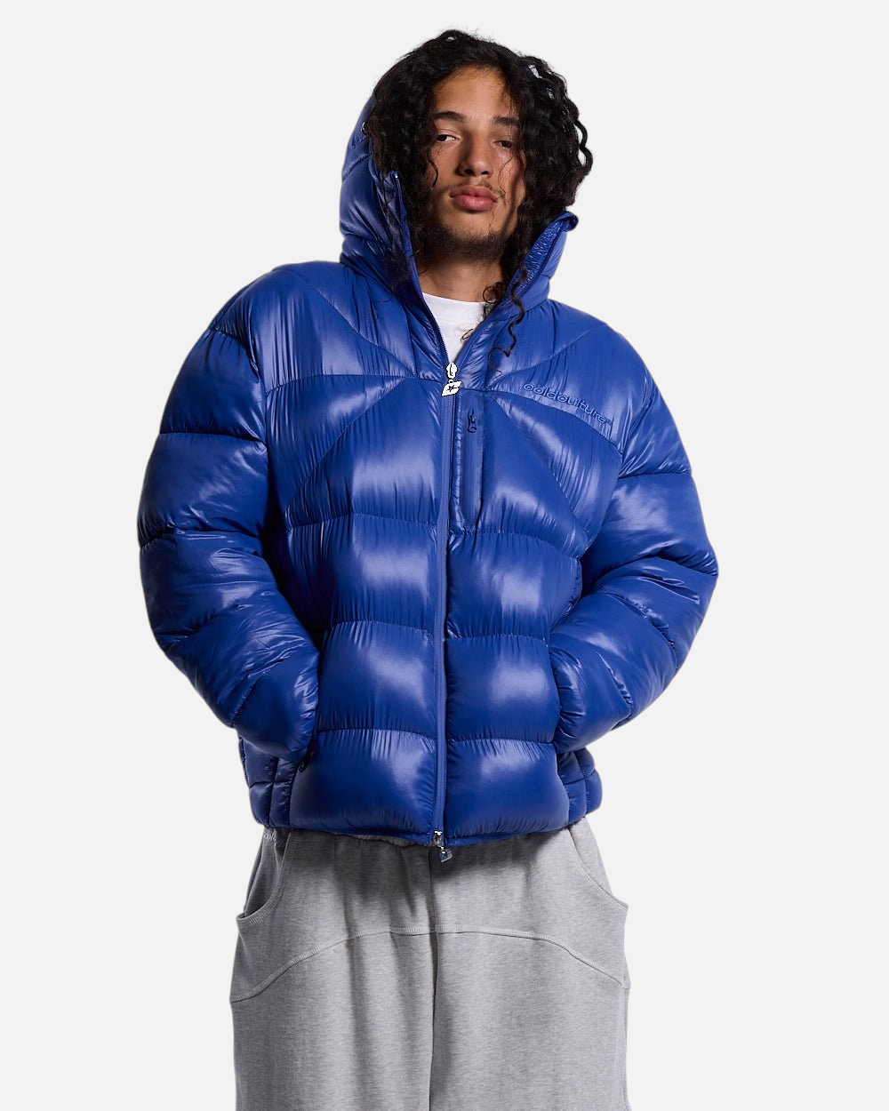 CLOUD ARMOUR PUFFER BLUE - Cold Culture #man