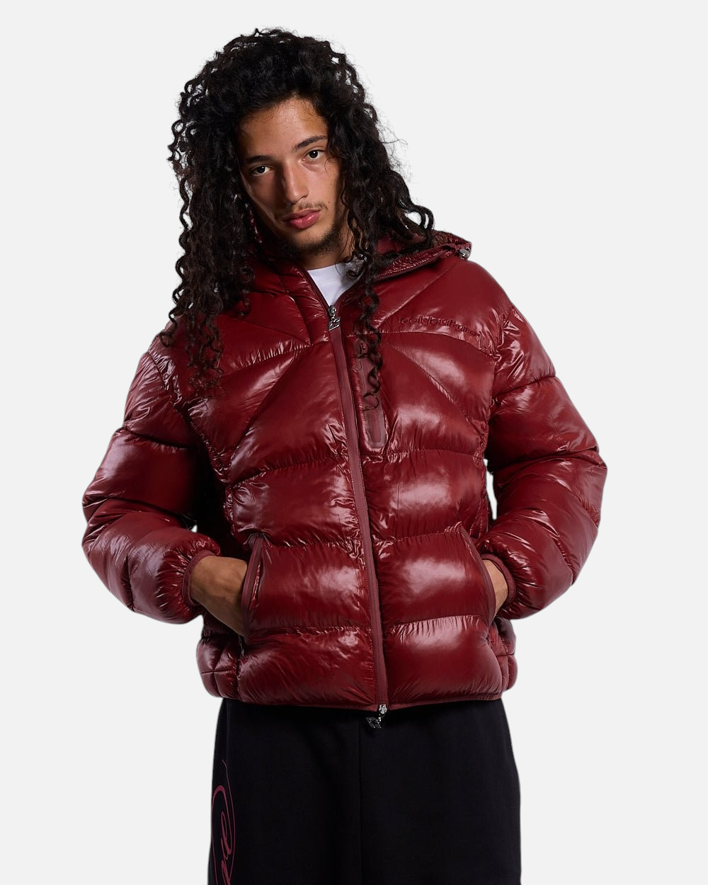 CLOUD ARMOUR PUFFER BURGUNDY - Cold Culture #man