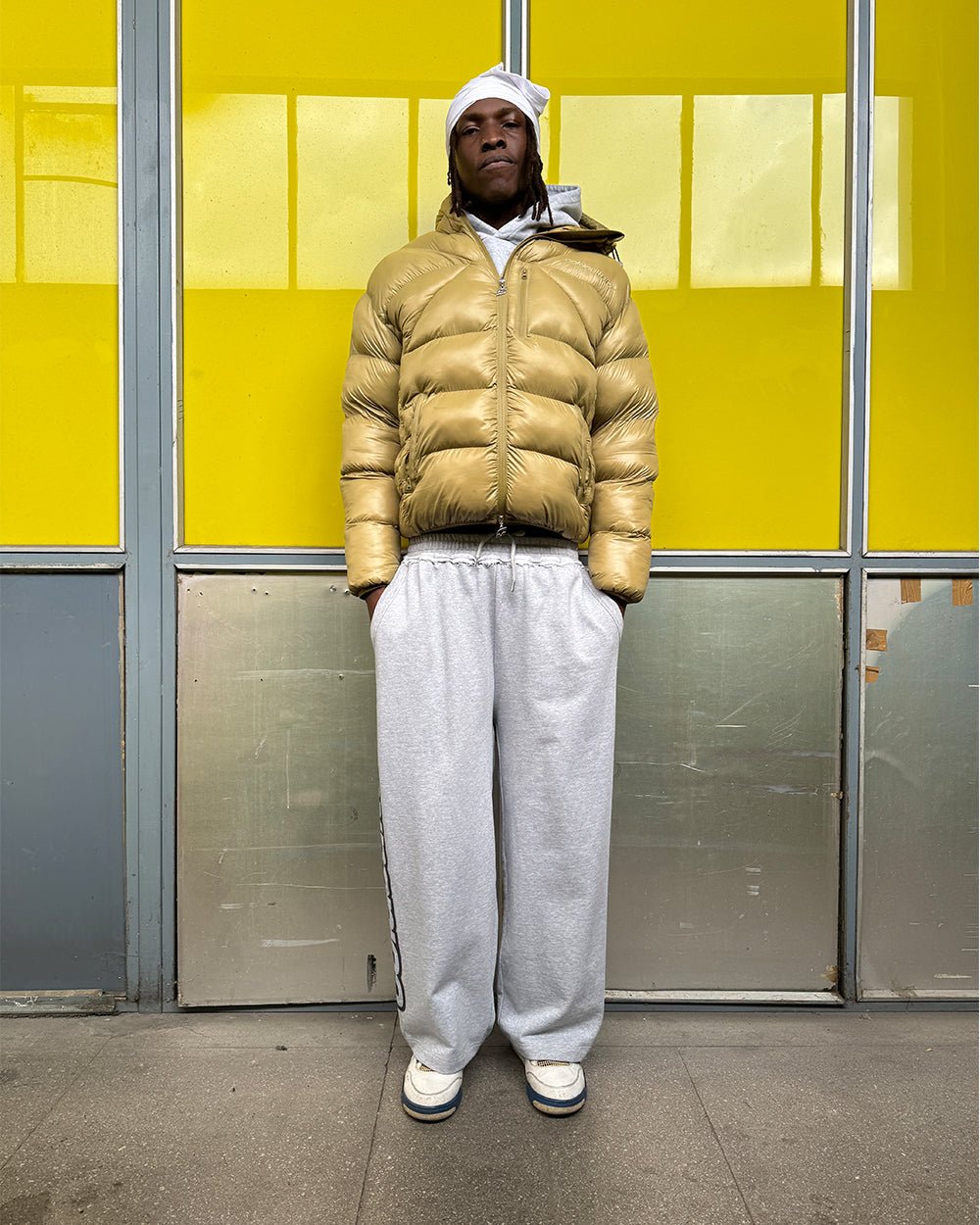 CLOUD ARMOUR PUFFER OLIVE GREEN - Cold Culture