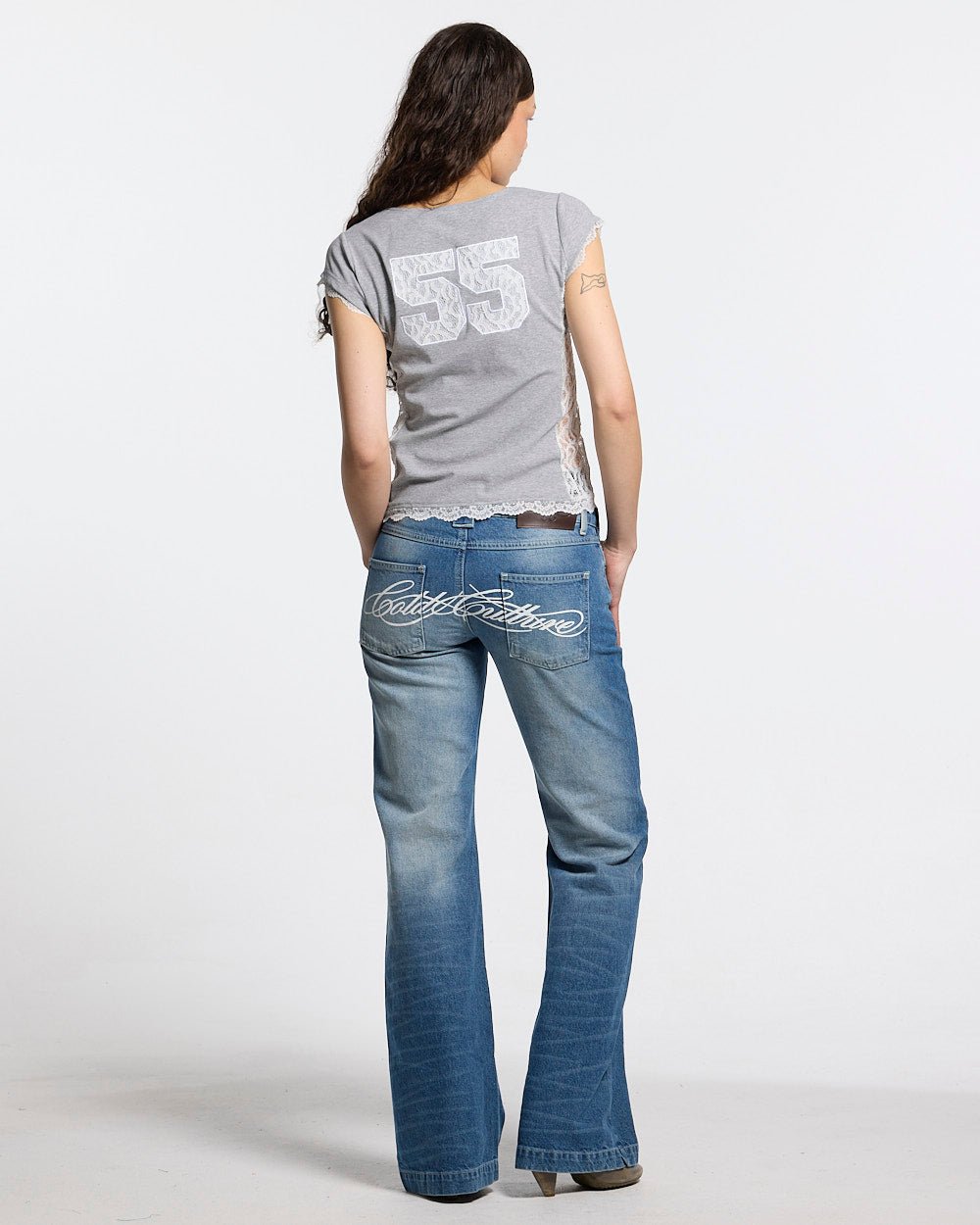 CLUB BABY TEE HEATHER GREY - Cold Culture