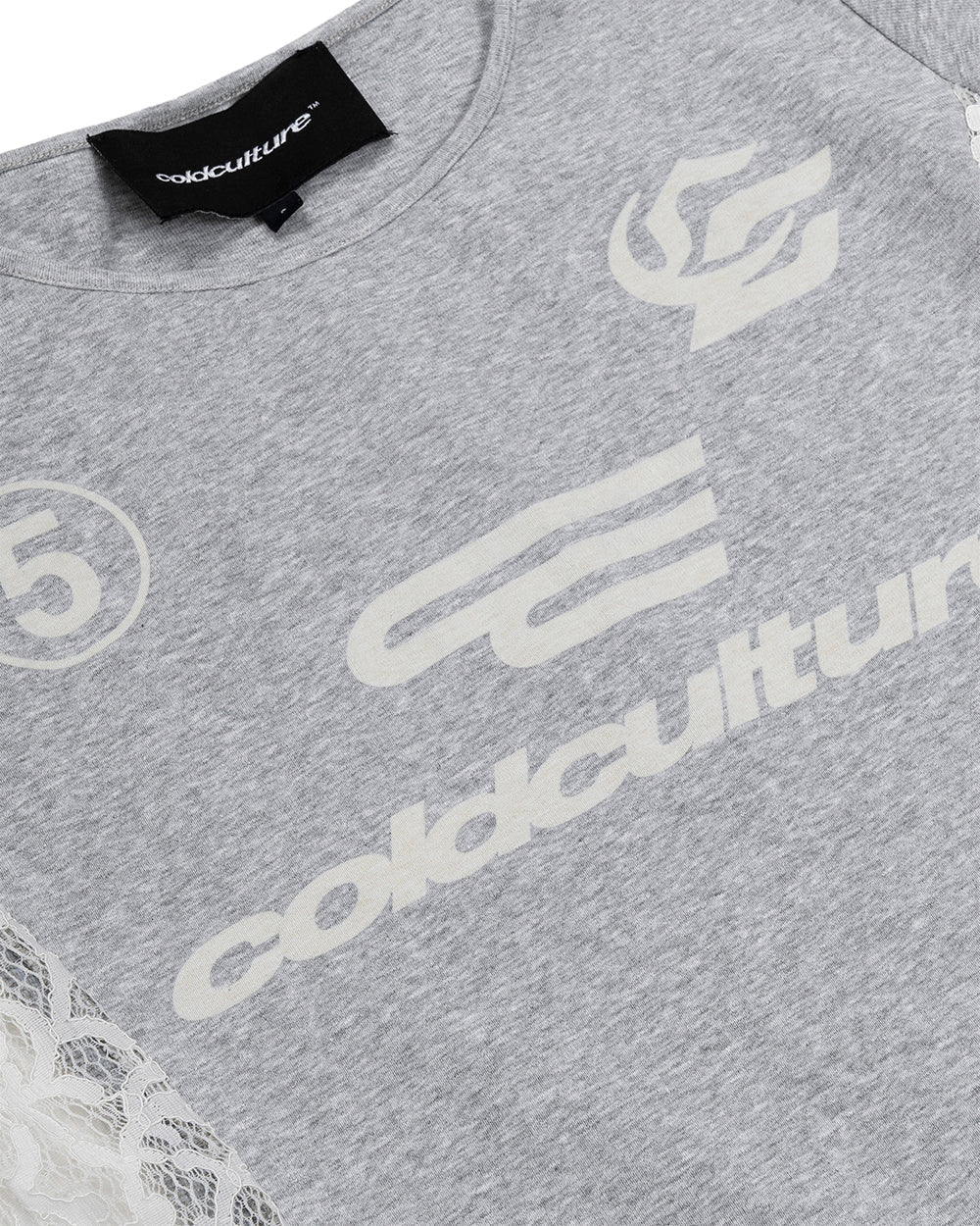 CLUB BABY TEE HEATHER GREY - Cold Culture