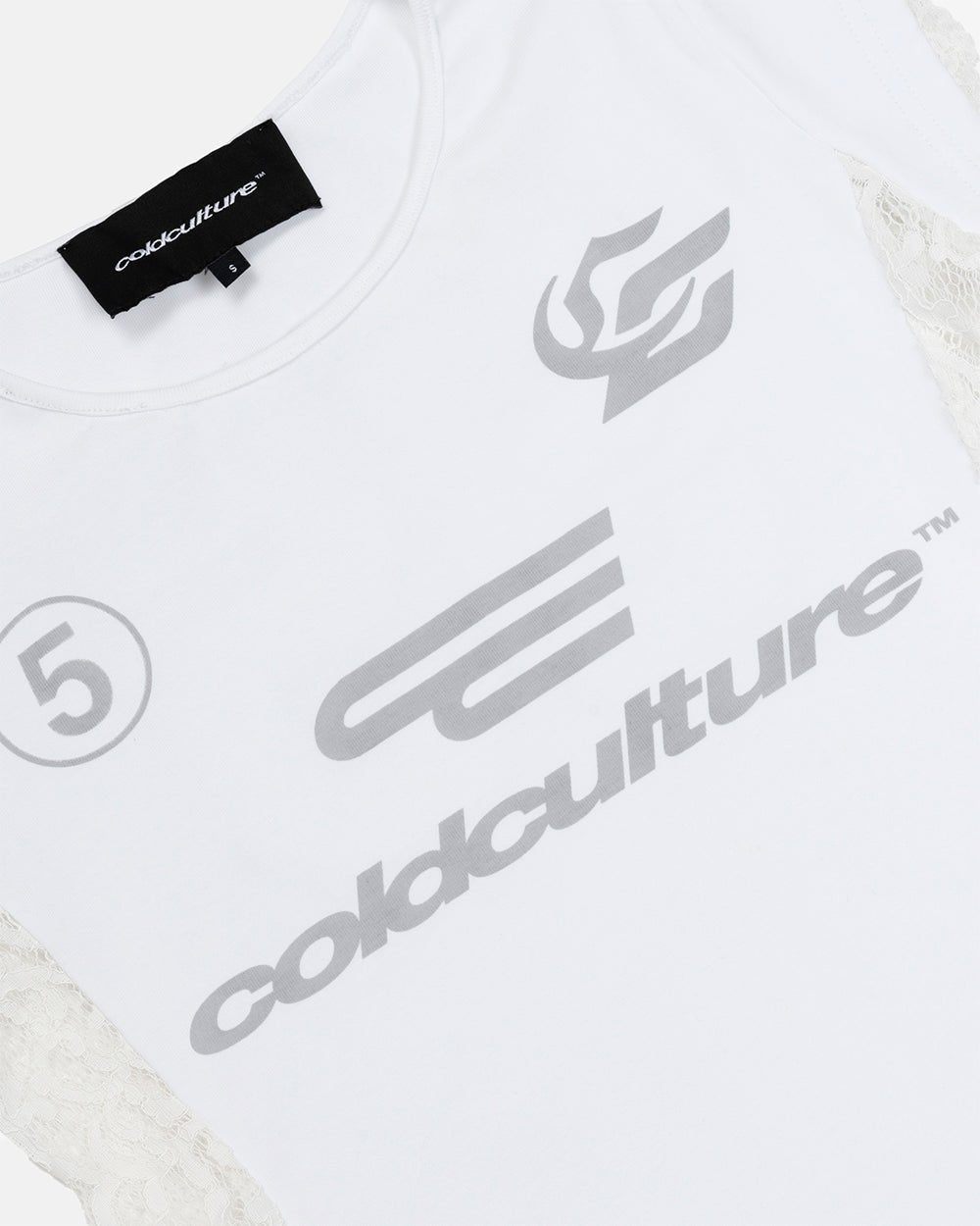 CLUB BABY TEE WHITE - Cold Culture