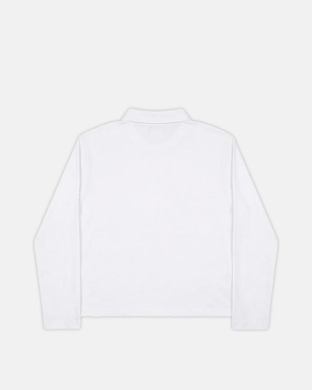 CLUB LONGSLEEVE POLO WHITE - Cold Culture