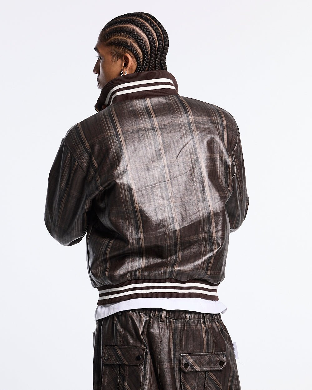 CLUB ZIP UP BROWN - Cold Culture