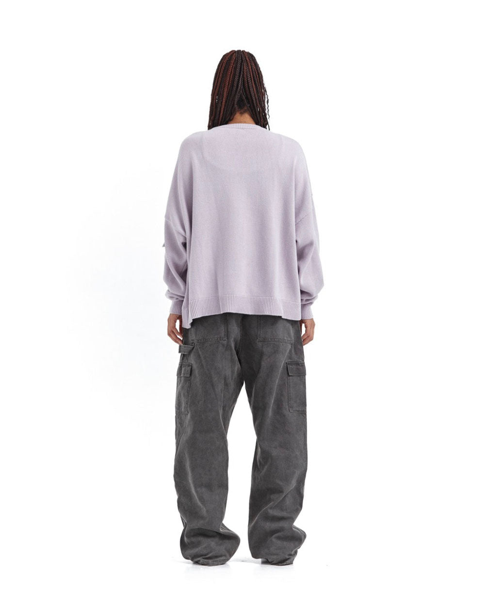 COLD CARGO KNIT PALE LILAC - COLD CULTURE