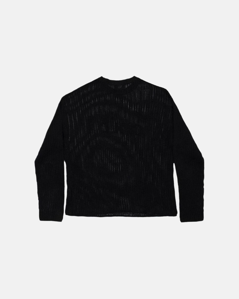 COLD OPEN KNIT BLACK - COLD CULTURE