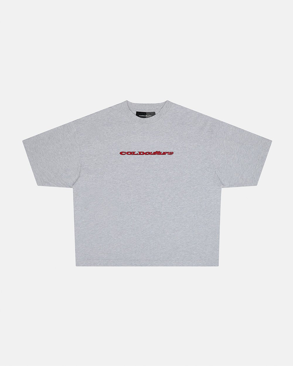 COLD´S GYM BOXY TEE GREY - Cold Culture