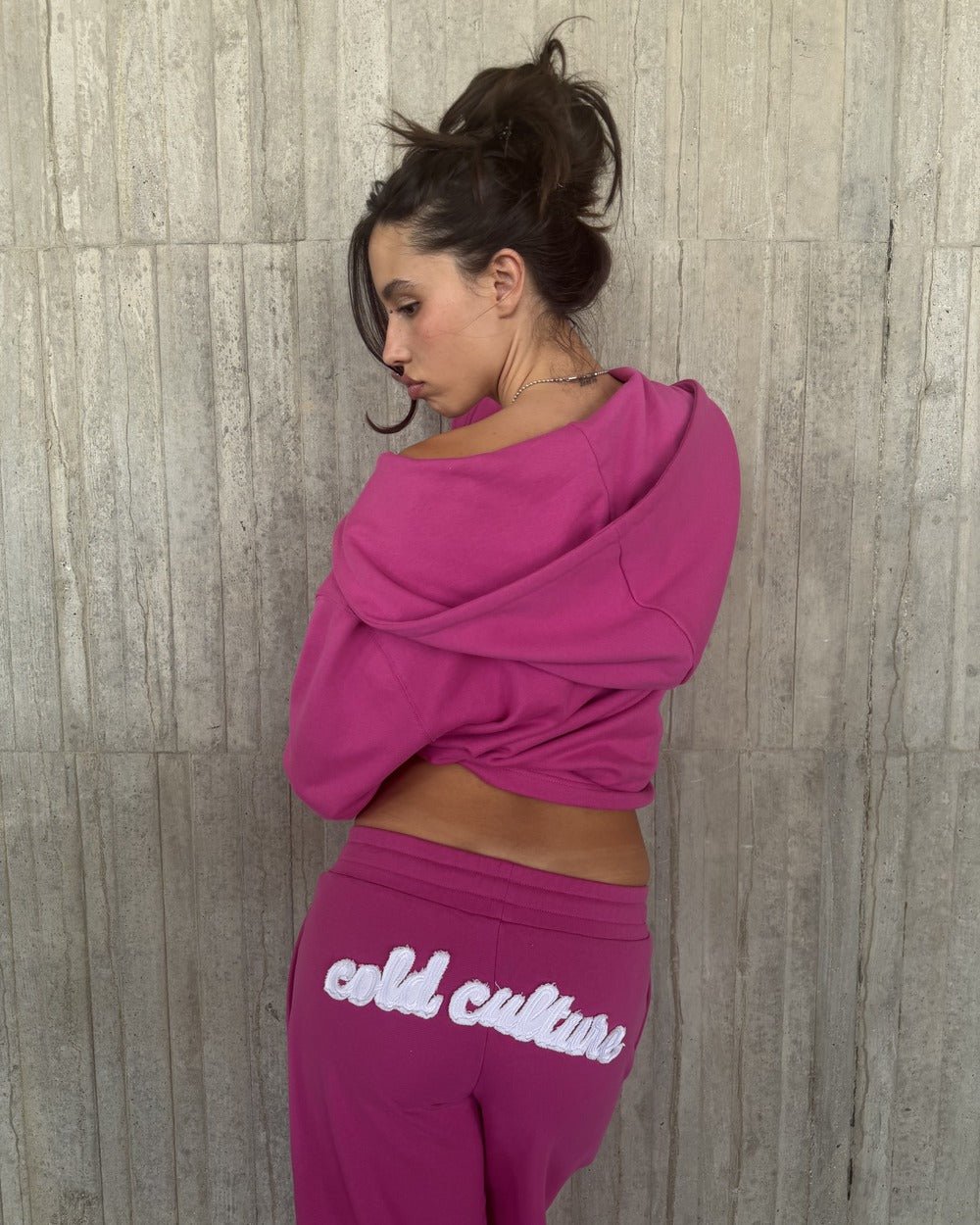 COLLEGE 55 SWEATPANTS PINK - Cold Culture