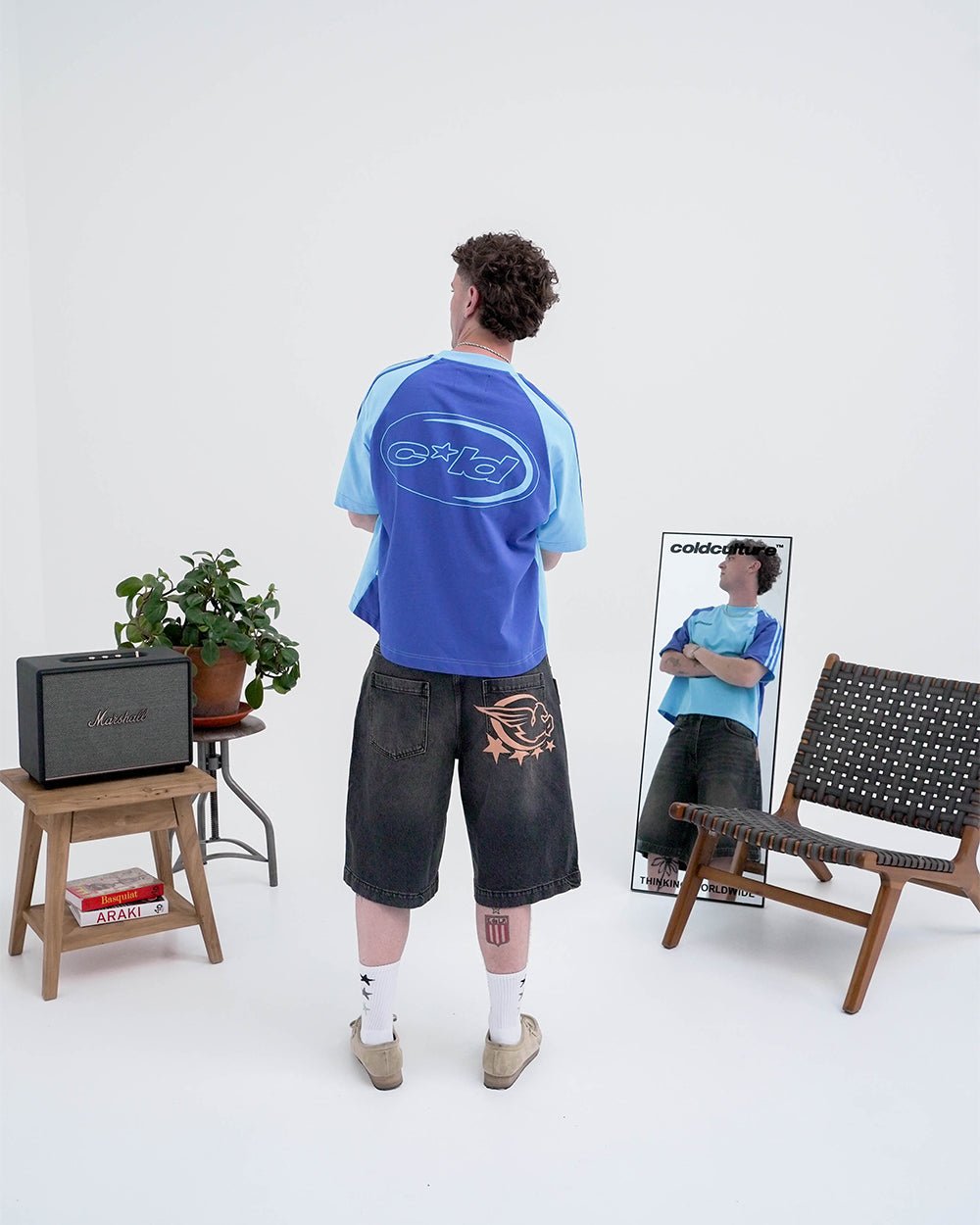COMBO TEE BLUE - COLD CULTURE