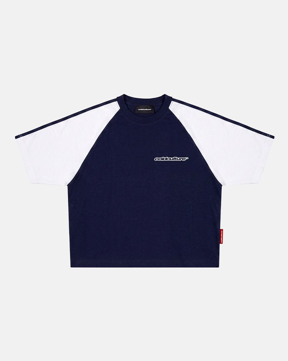COMBO TEE NAVY - Cold Culture