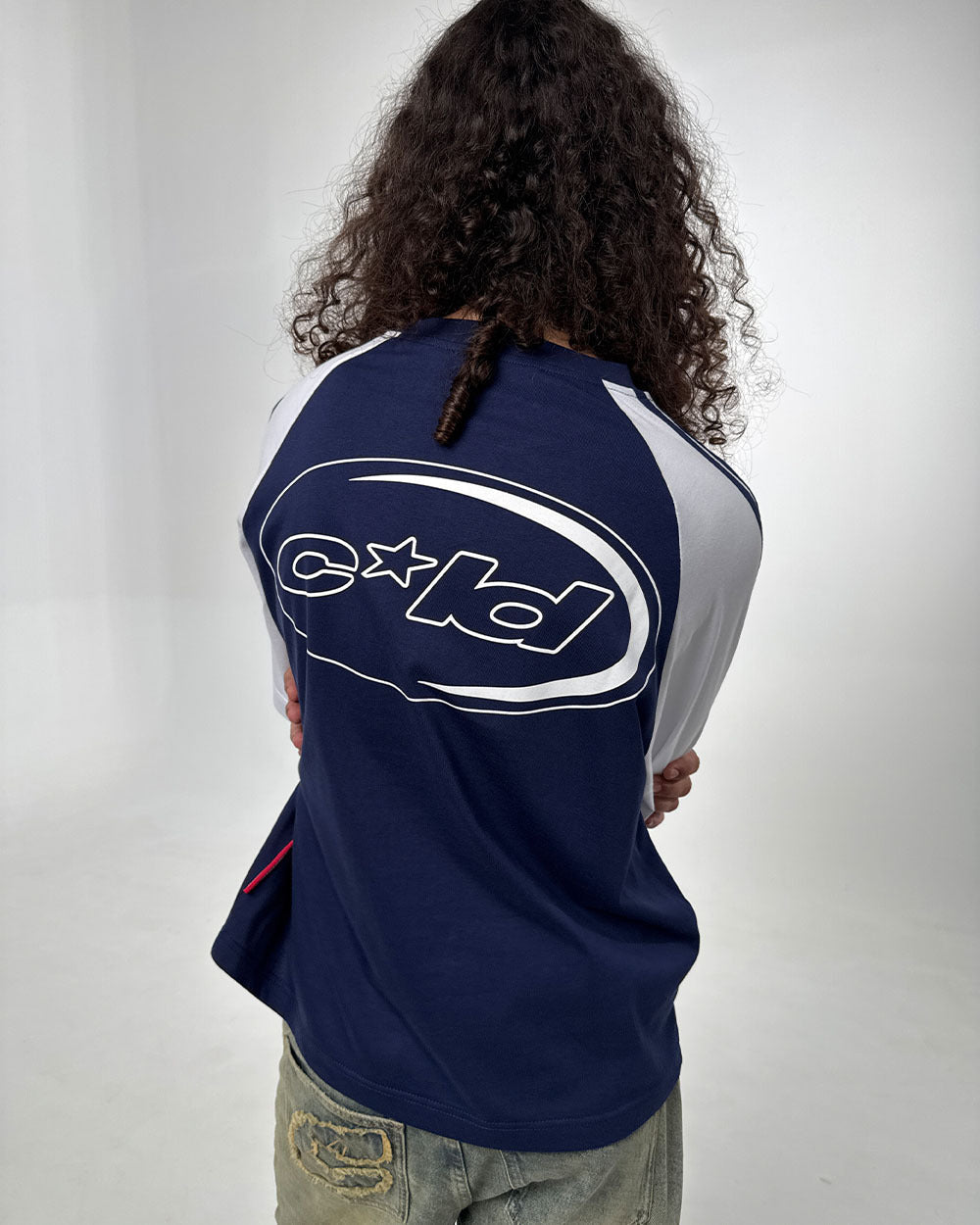 COMBO TEE NAVY - Cold Culture