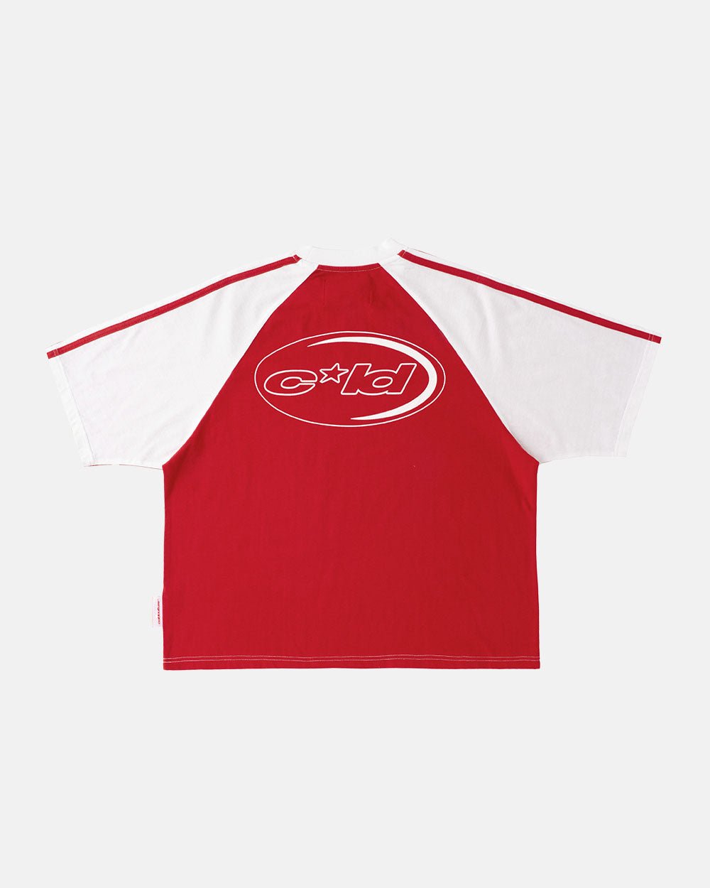 COMBO TEE WHITE/RED - COLD CULTURE