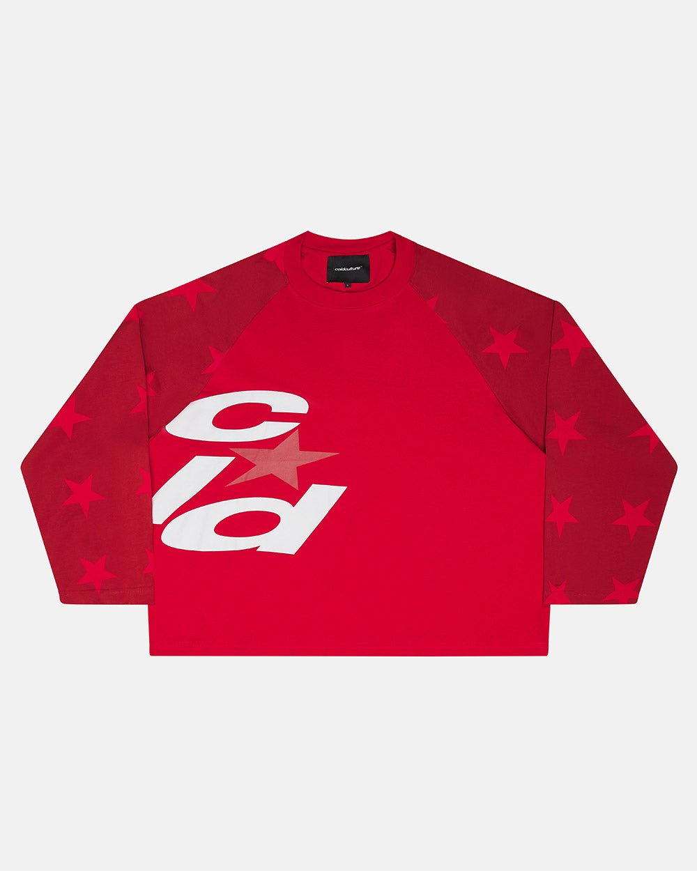 CONSTELLATION LONGSLEEVE RED & BURGUNDY - Cold Culture
