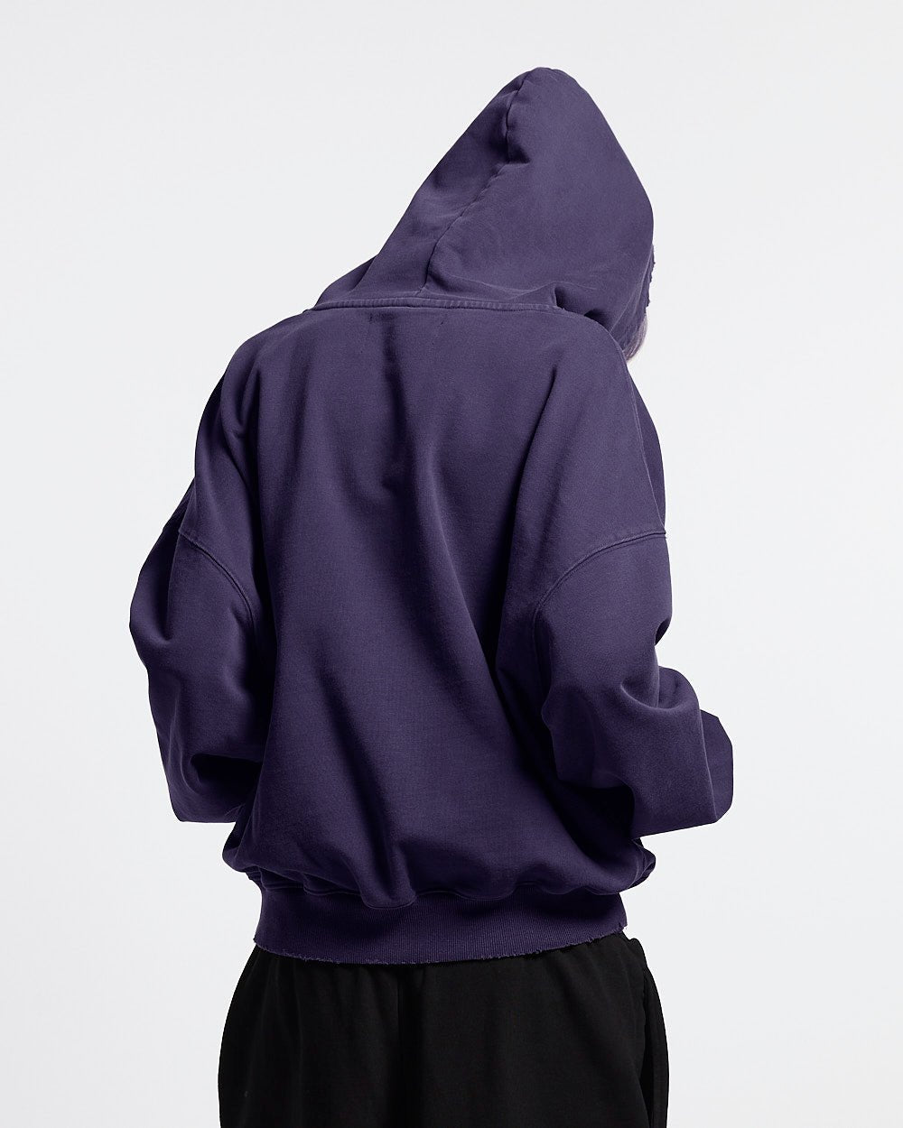 COOL CAP HOODIE MID BLUE WASHED - Cold Culture