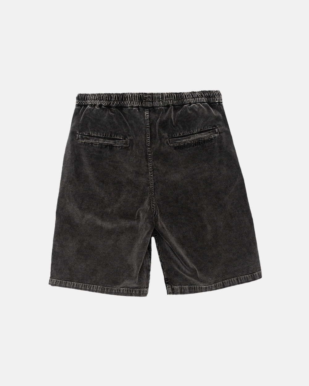 CORDUROY SHORTS DARK GREY - COLD CULTURE