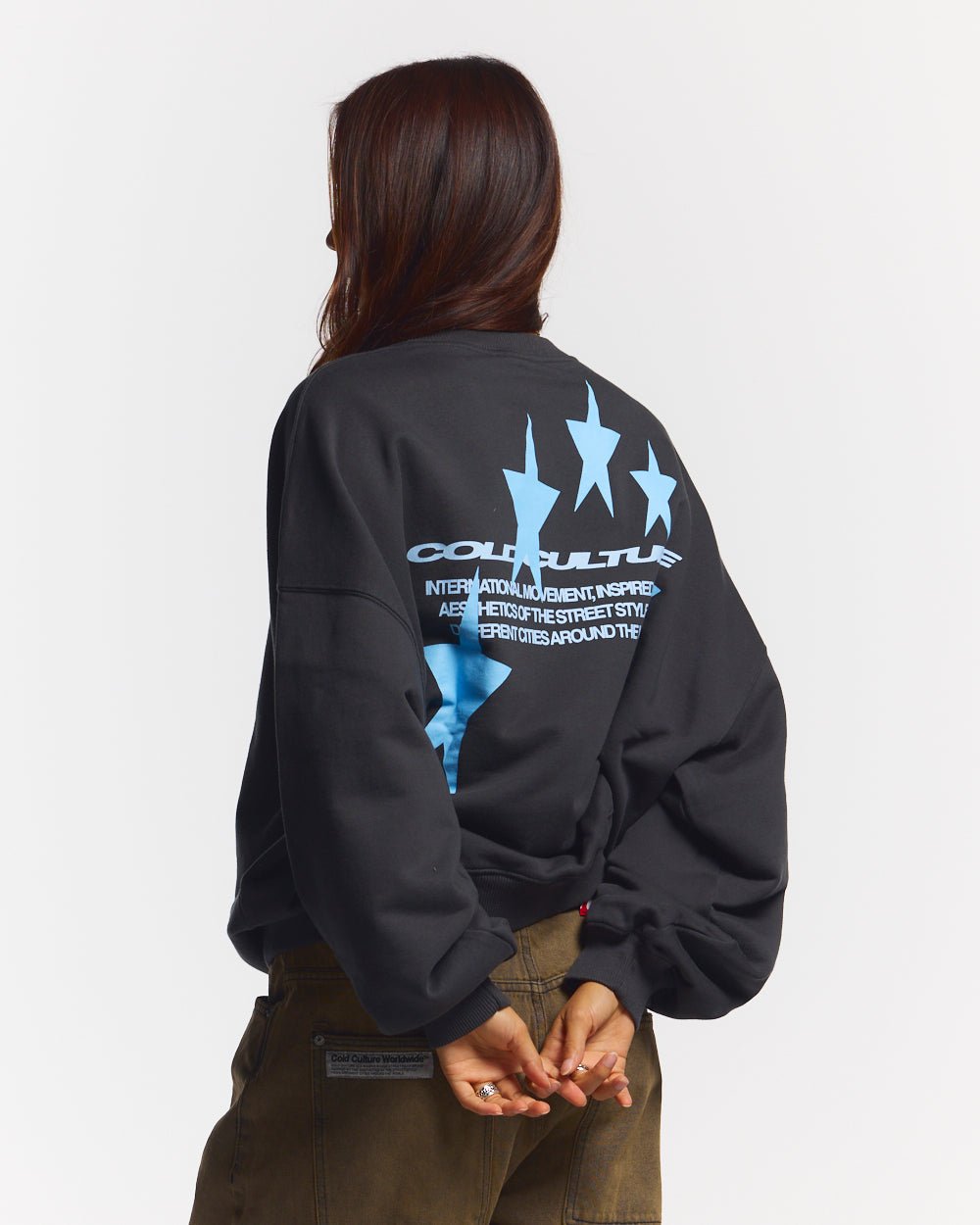 COSMOS ARC CREWNECK INDIA INK - COLD CULTURE