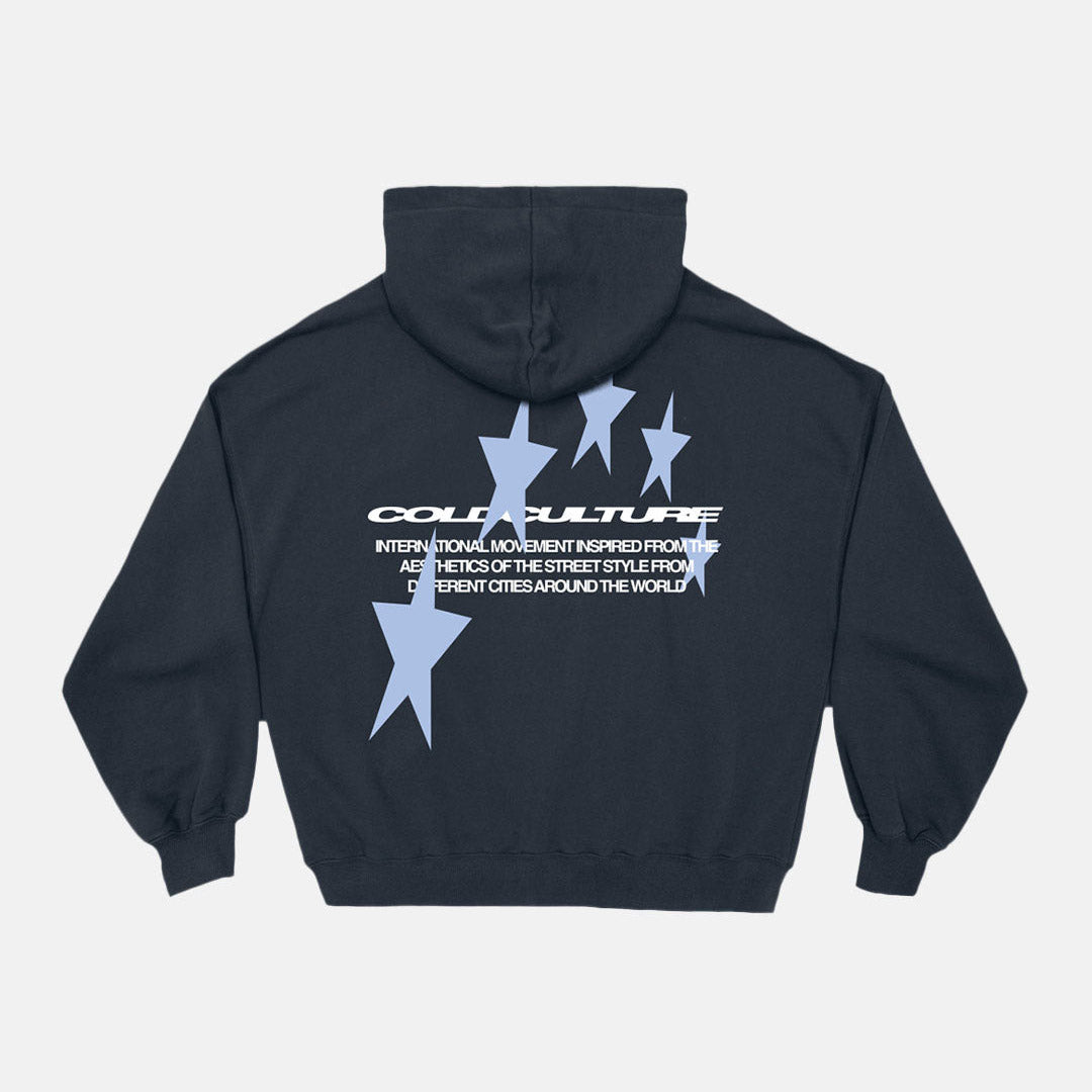 COSMOS ARC HOODIE INDIA INK - Cold Culture