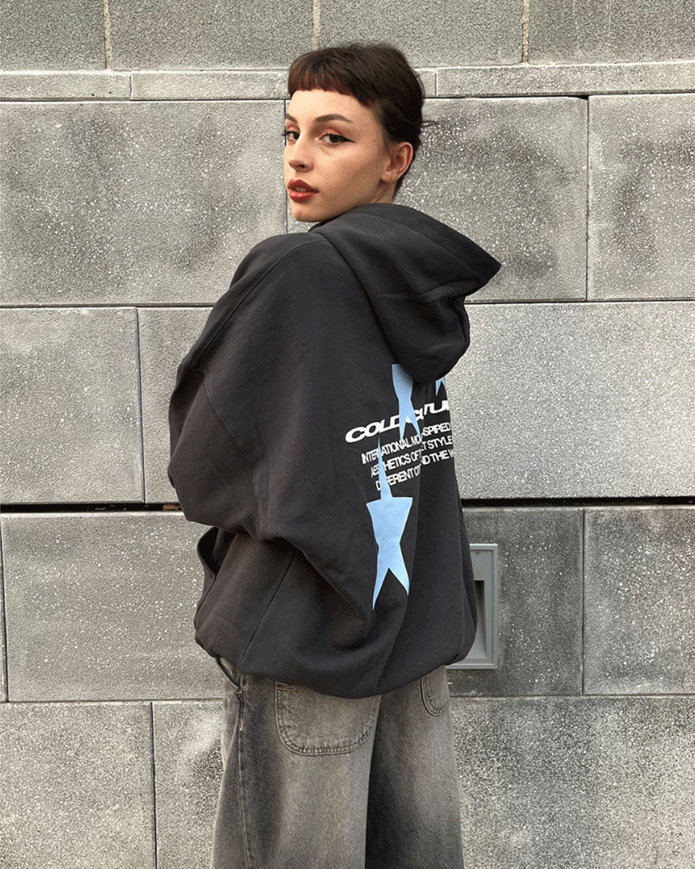 COSMOS ARC HOODIE INDIA INK - COLD CULTURE