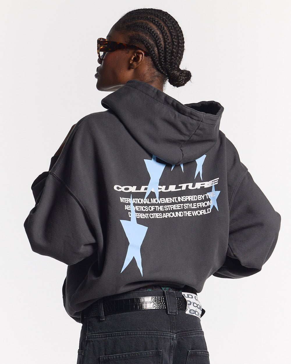 COSMOS ARC HOODIE INDIA INK - COLD CULTURE