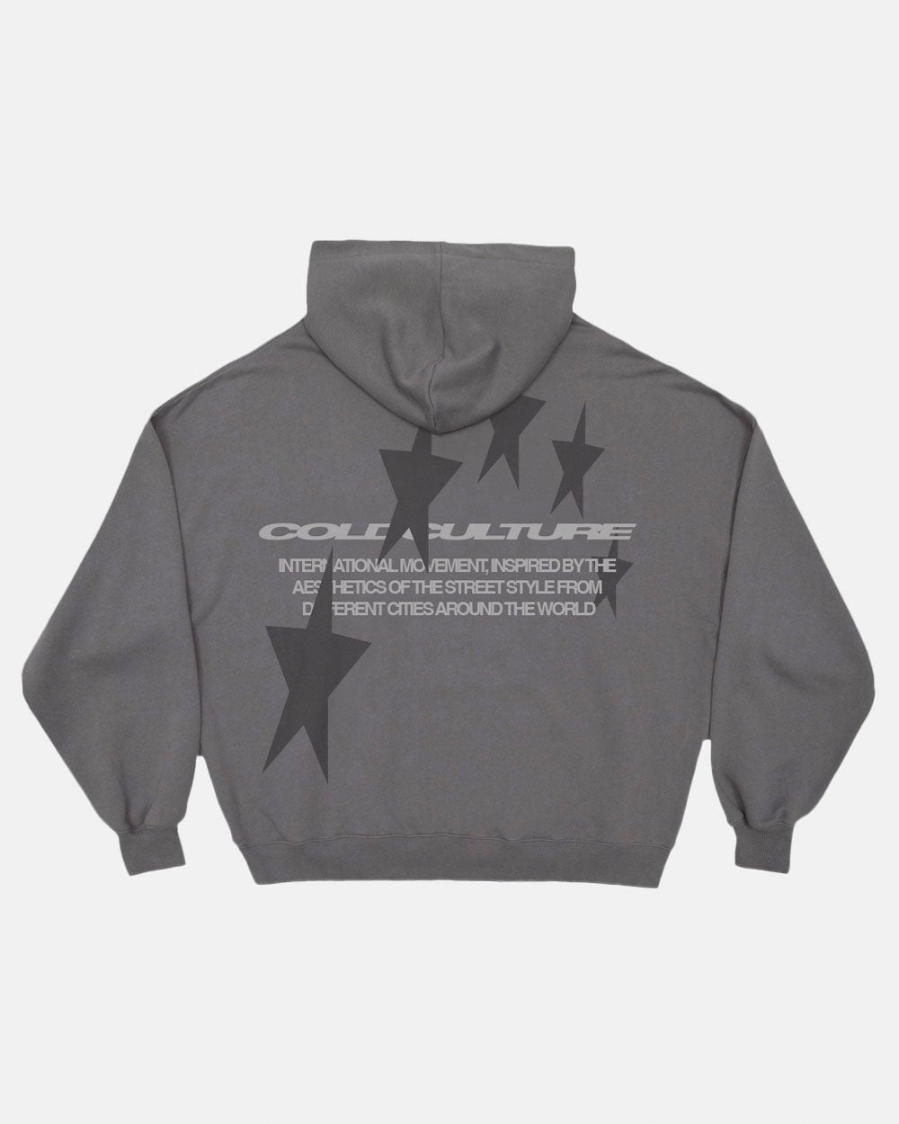 COSMOS ARC HOODIE SMOKEY GREY | COLD CULTURE™ | STREETWEAR