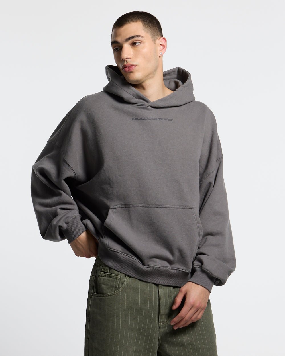 COSMOS ARC HOODIE SMOKEY GREY - Cold Culture #man