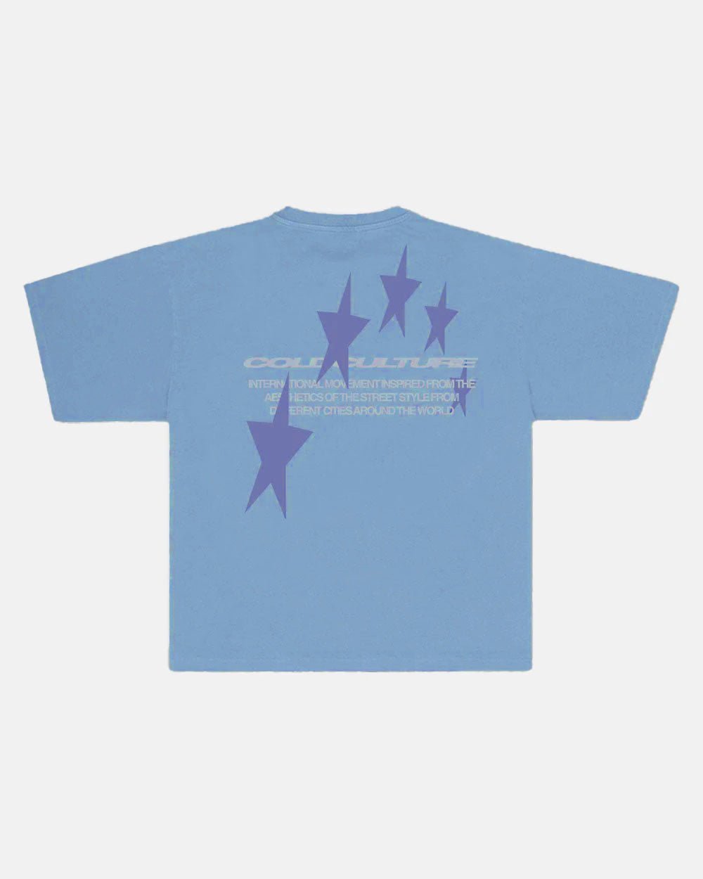 COSMOS ARC TEE SHADY BLUE - COLD CULTURE
