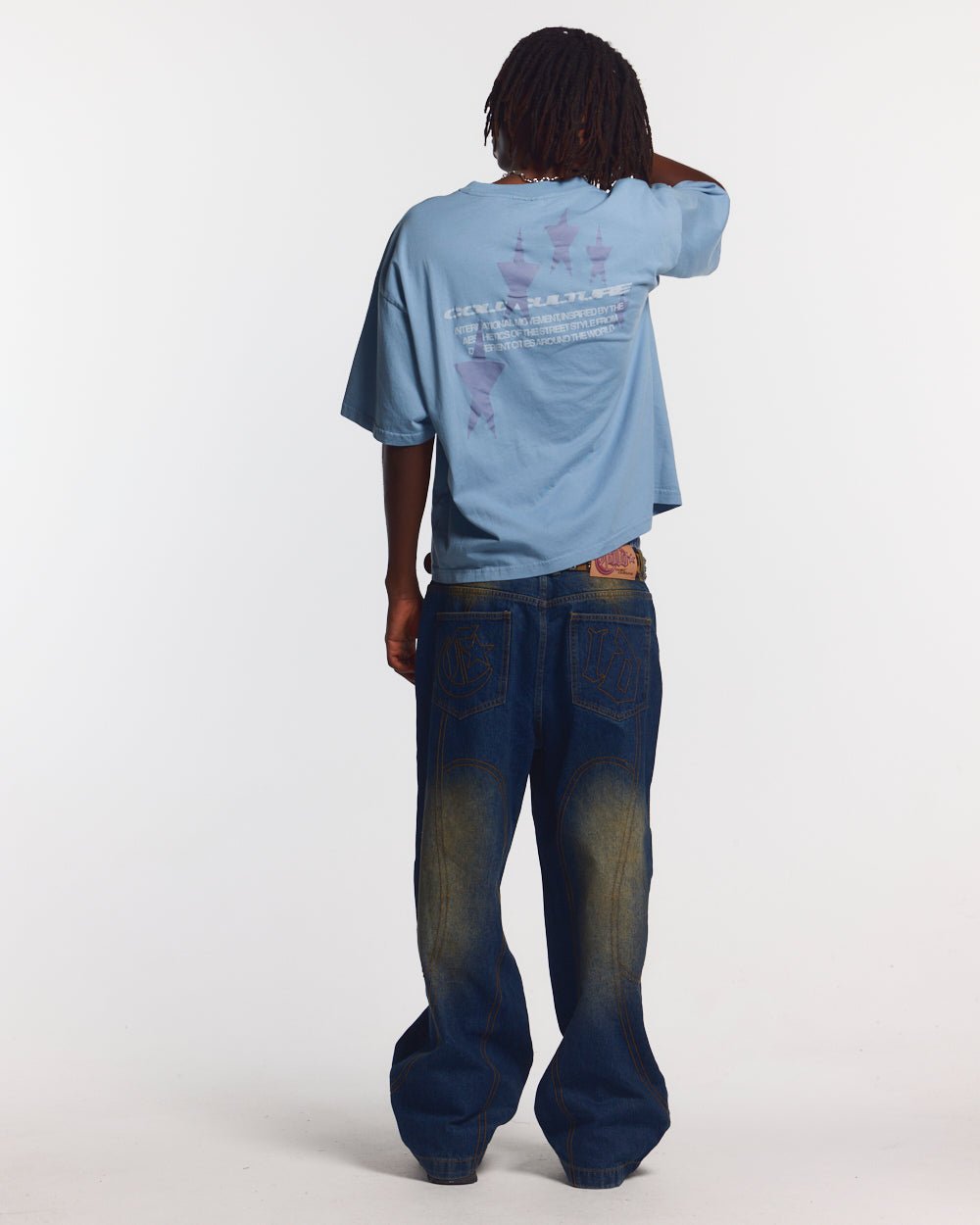 COSMOS ARC TEE SHADY BLUE - COLD CULTURE