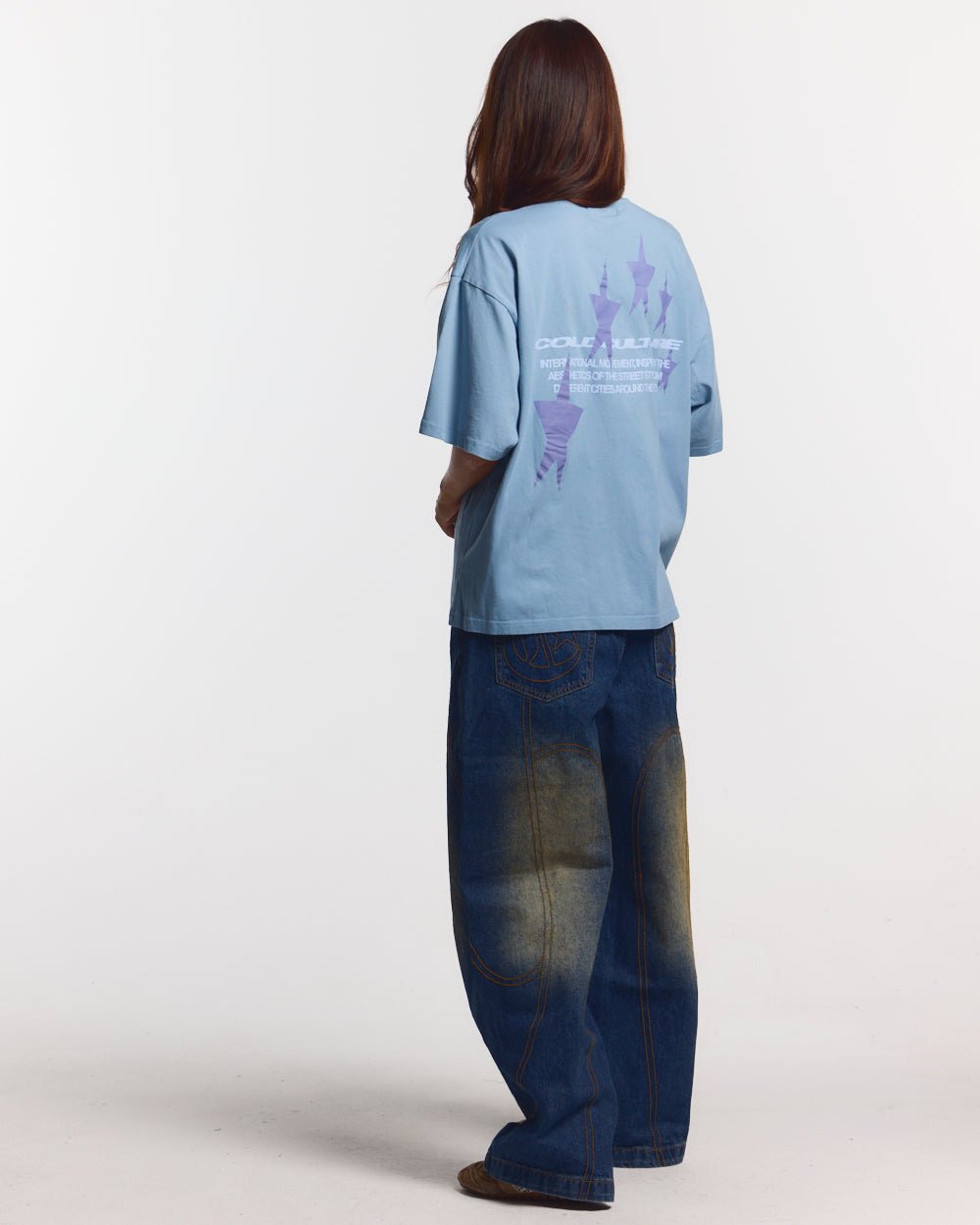 COSMOS ARC TEE SHADY BLUE - COLD CULTURE