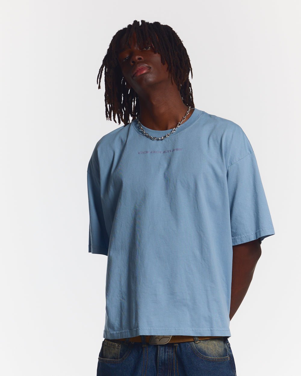 COSMOS ARC TEE SHADY BLUE - COLD CULTURE