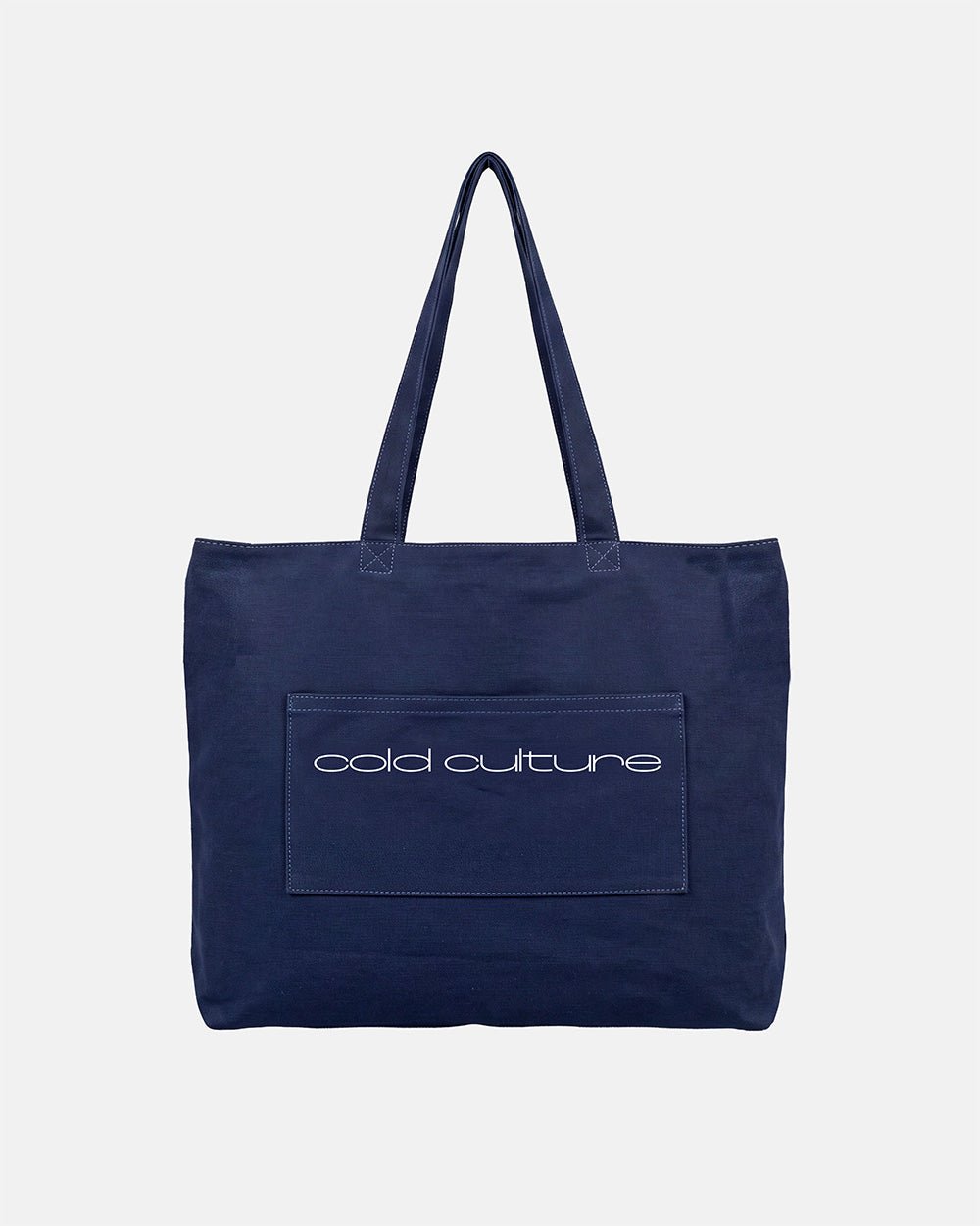 COURT TOTE BAG NAVY - Cold Culture