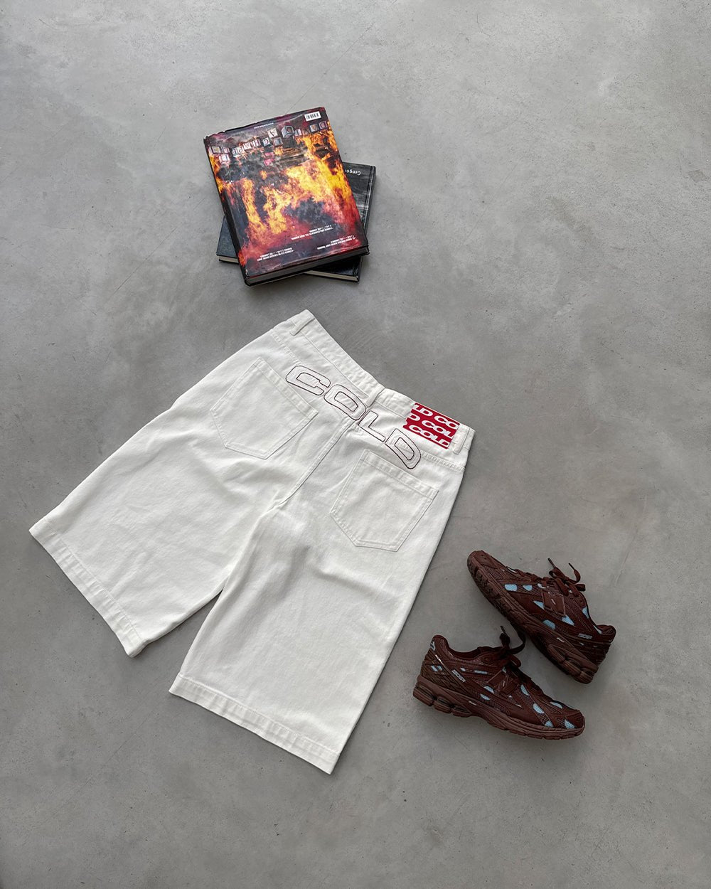 COWBOY SHORTS WHITE - COLD CULTURE