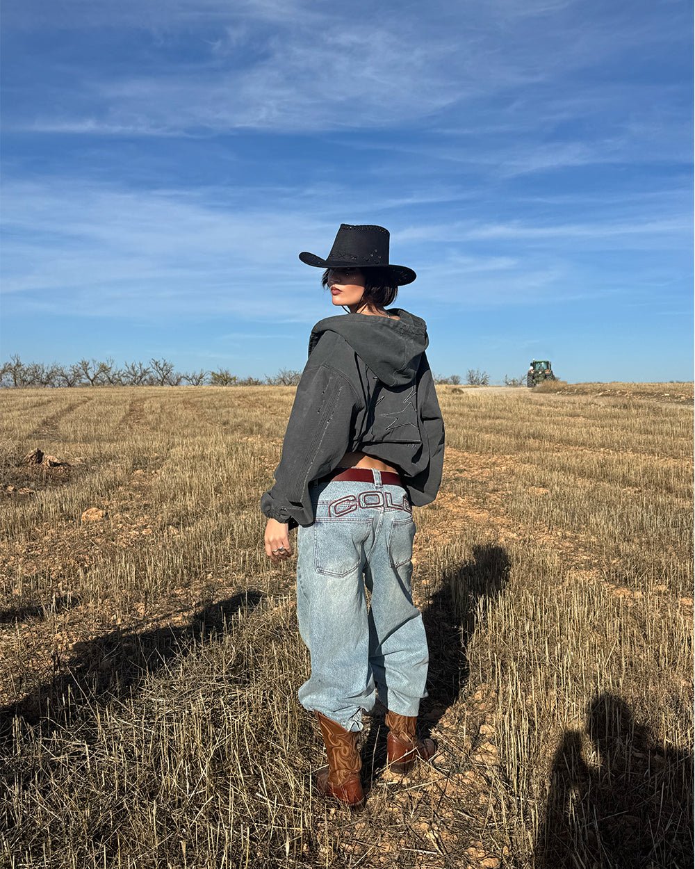 COWBOY V1 PANTS BLUE DENIM - COLD CULTURE