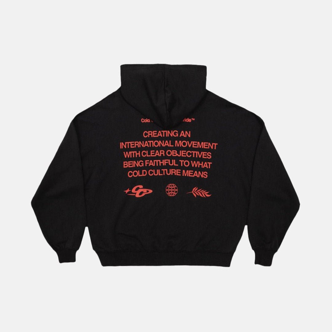 CREATING HOODIE BLACK - Cold Culture