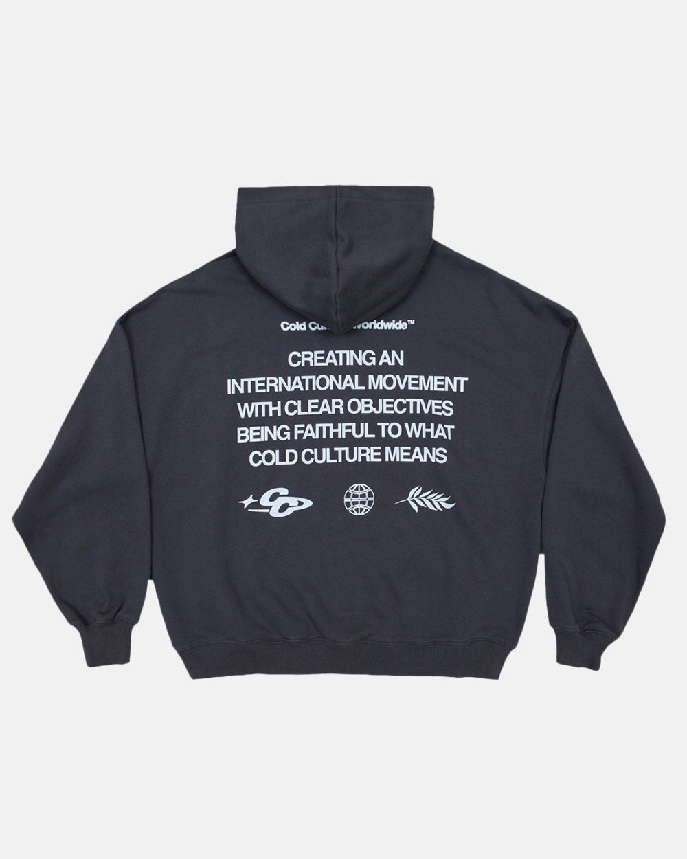 CREATING HOODIE DARK BLUE - COLD CULTURE