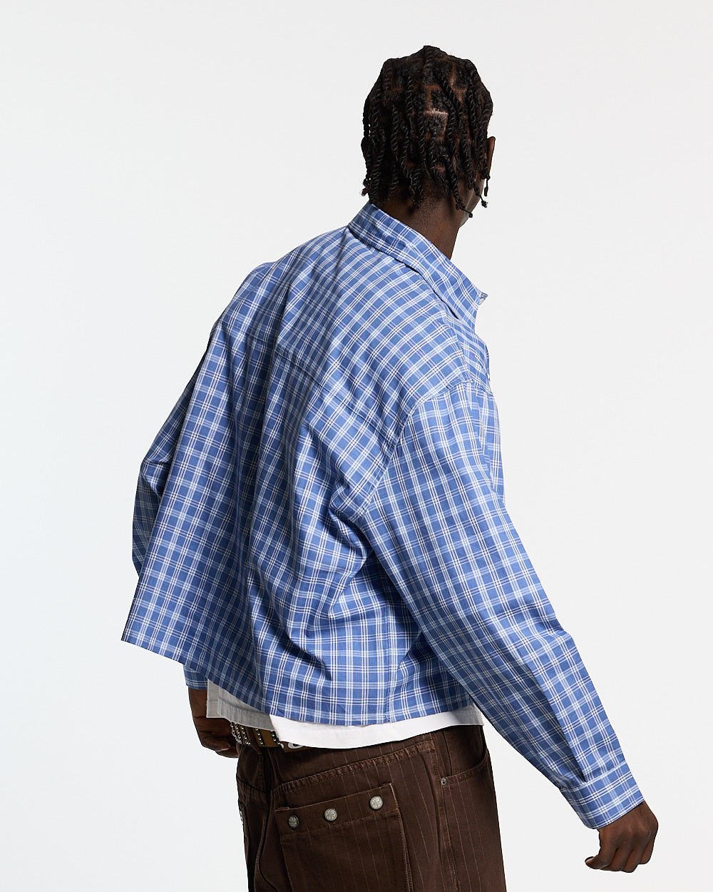 CROSS SHIRT BLUE - Cold Culture