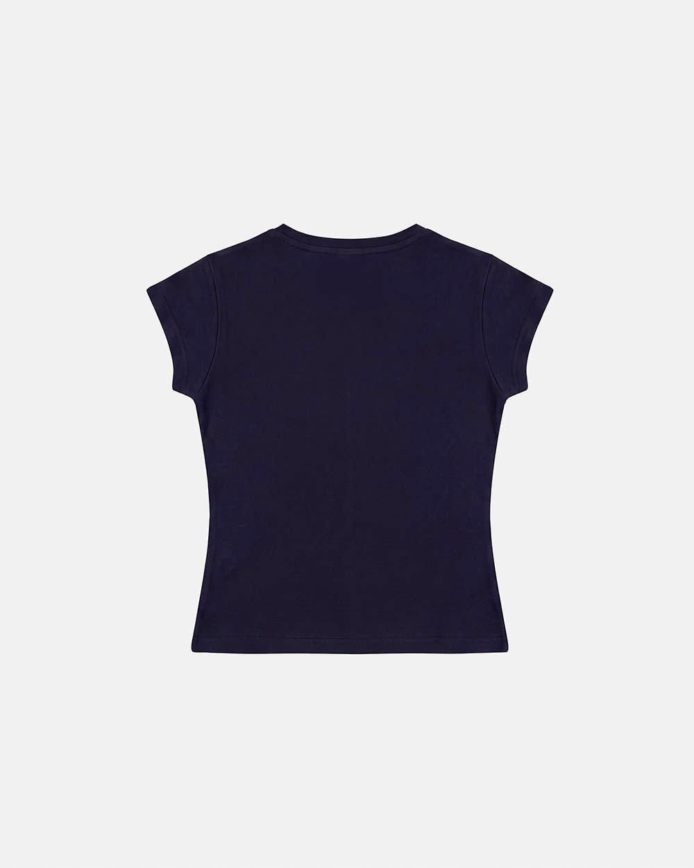 CROSSED BABY TEE WOMAN NAVY - Cold Culture