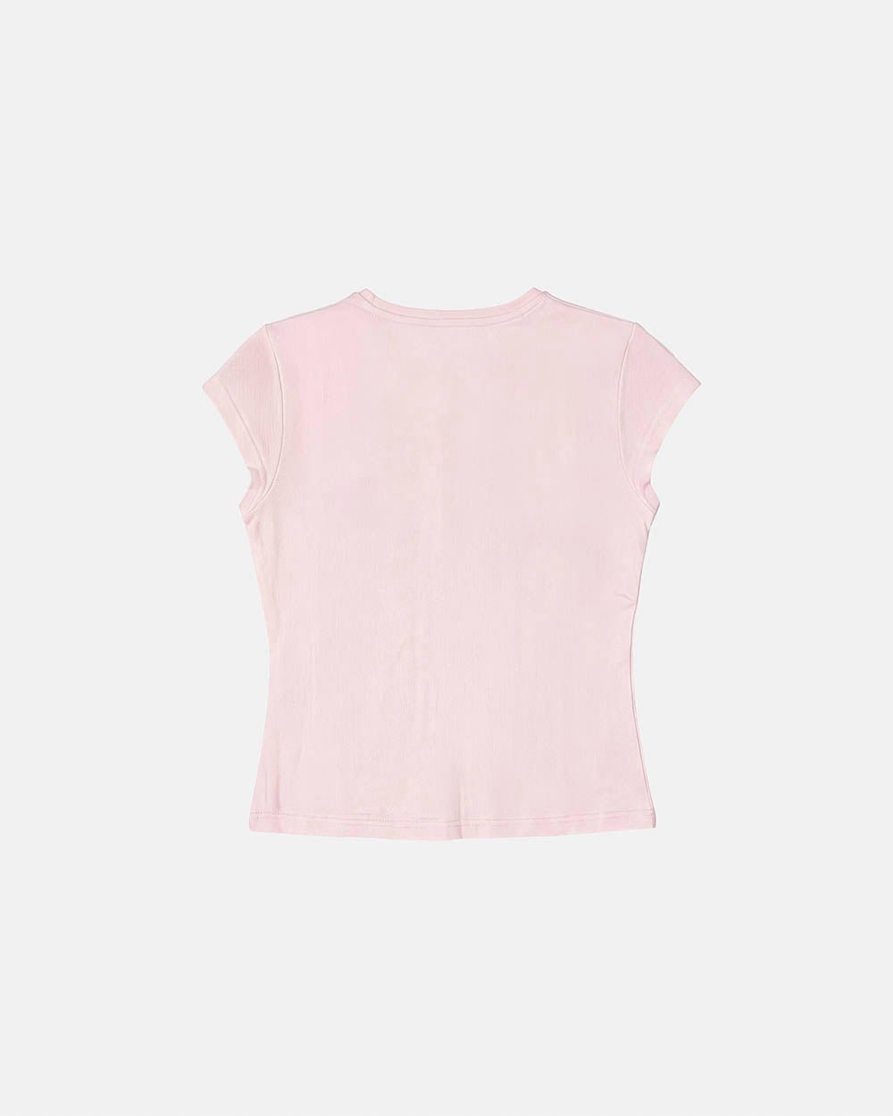CROSSED BABY TEE WOMAN PINK - Cold Culture