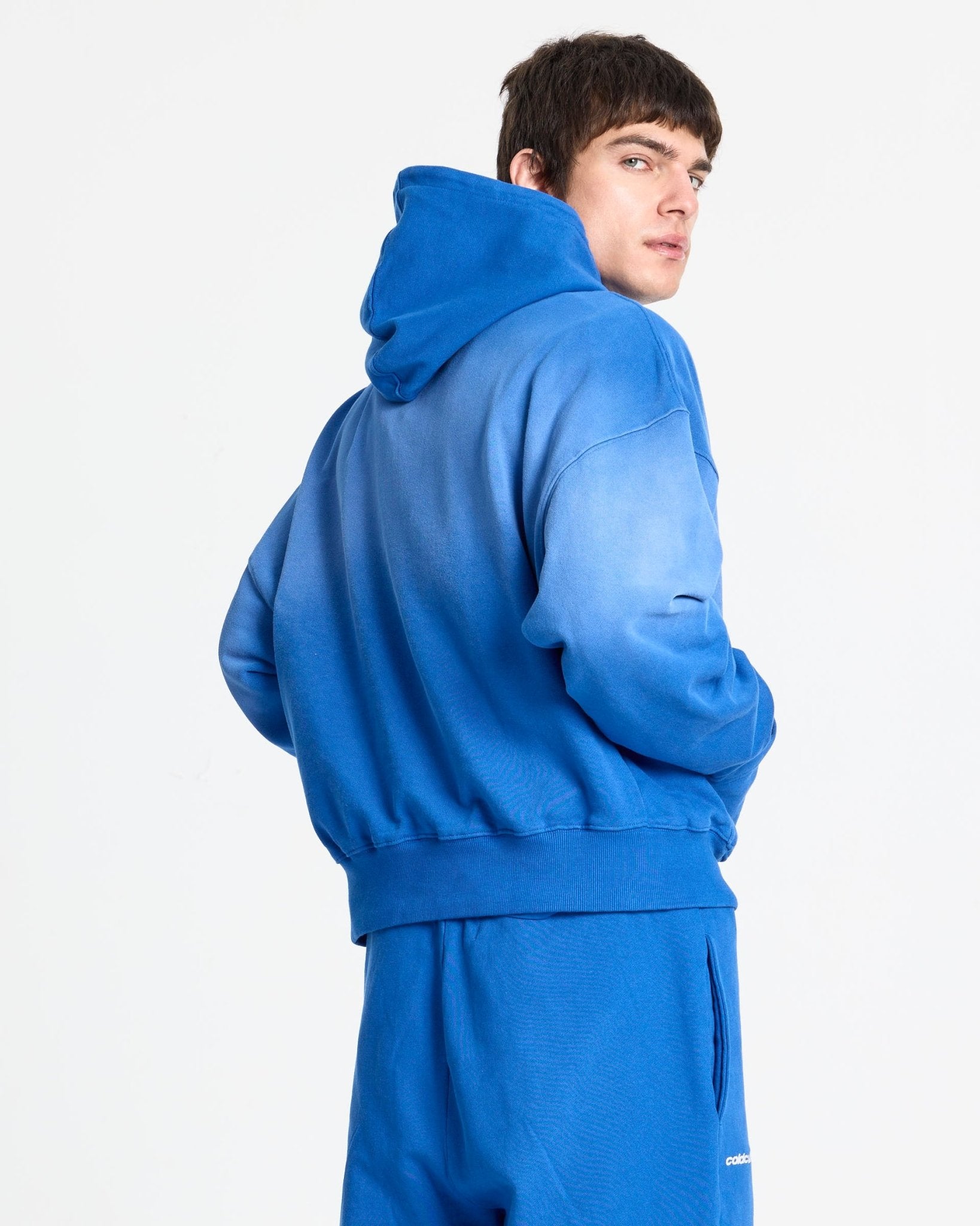 CROSSED HOODIE BLUE