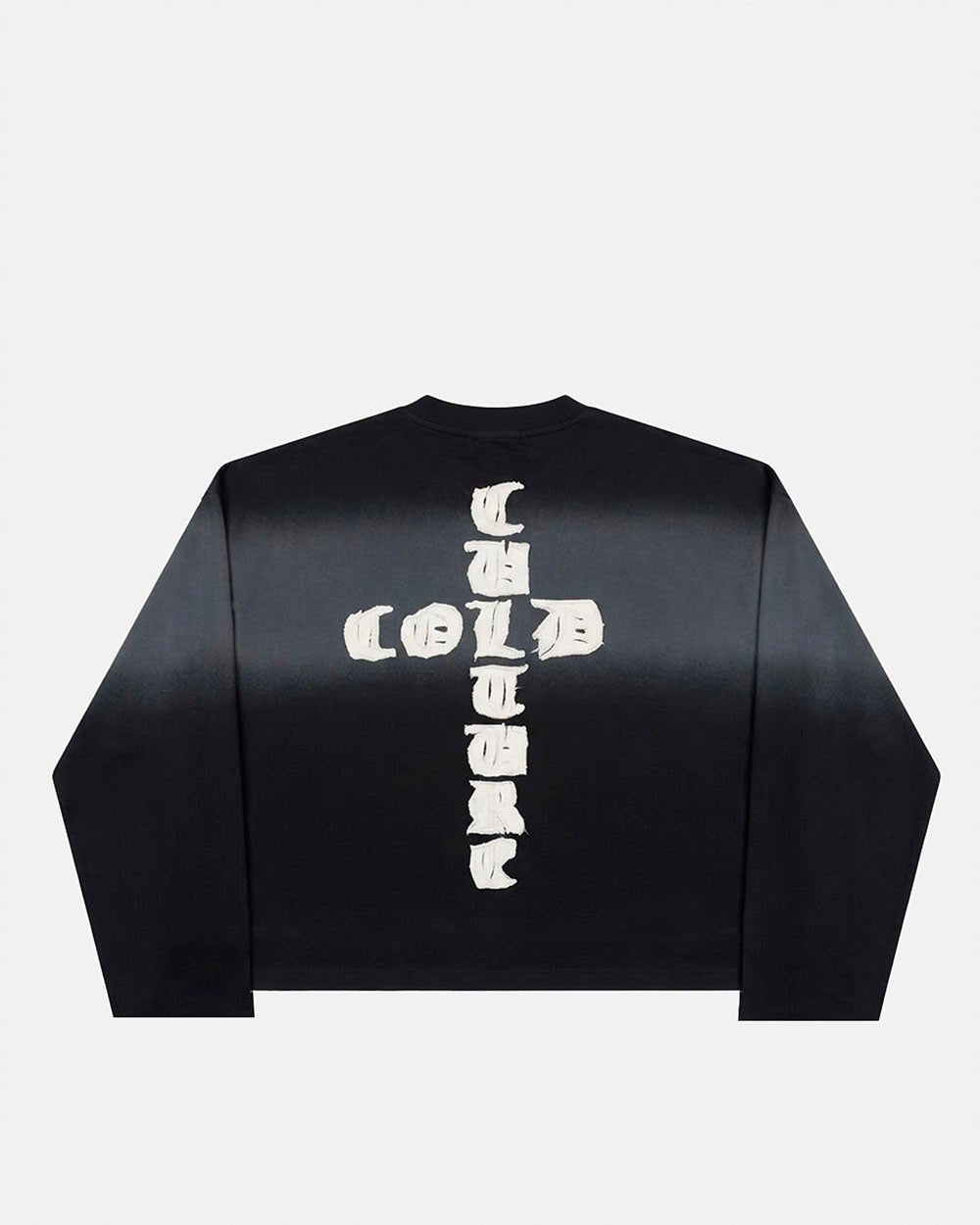 CROSSED LONGSLEEVE BLACK