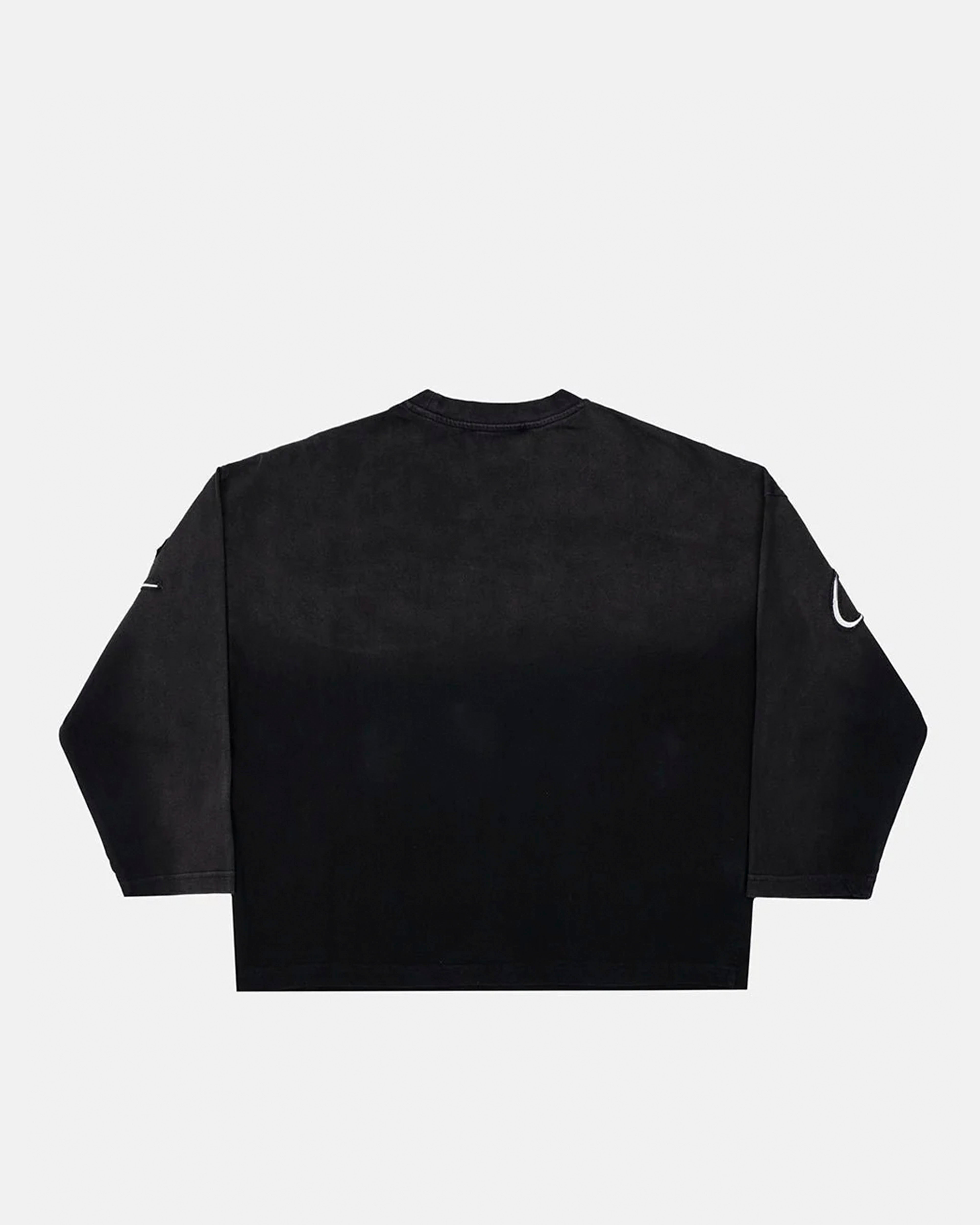 CROSSED SCRIPT LONGSLEEVE 2.0 BLACK