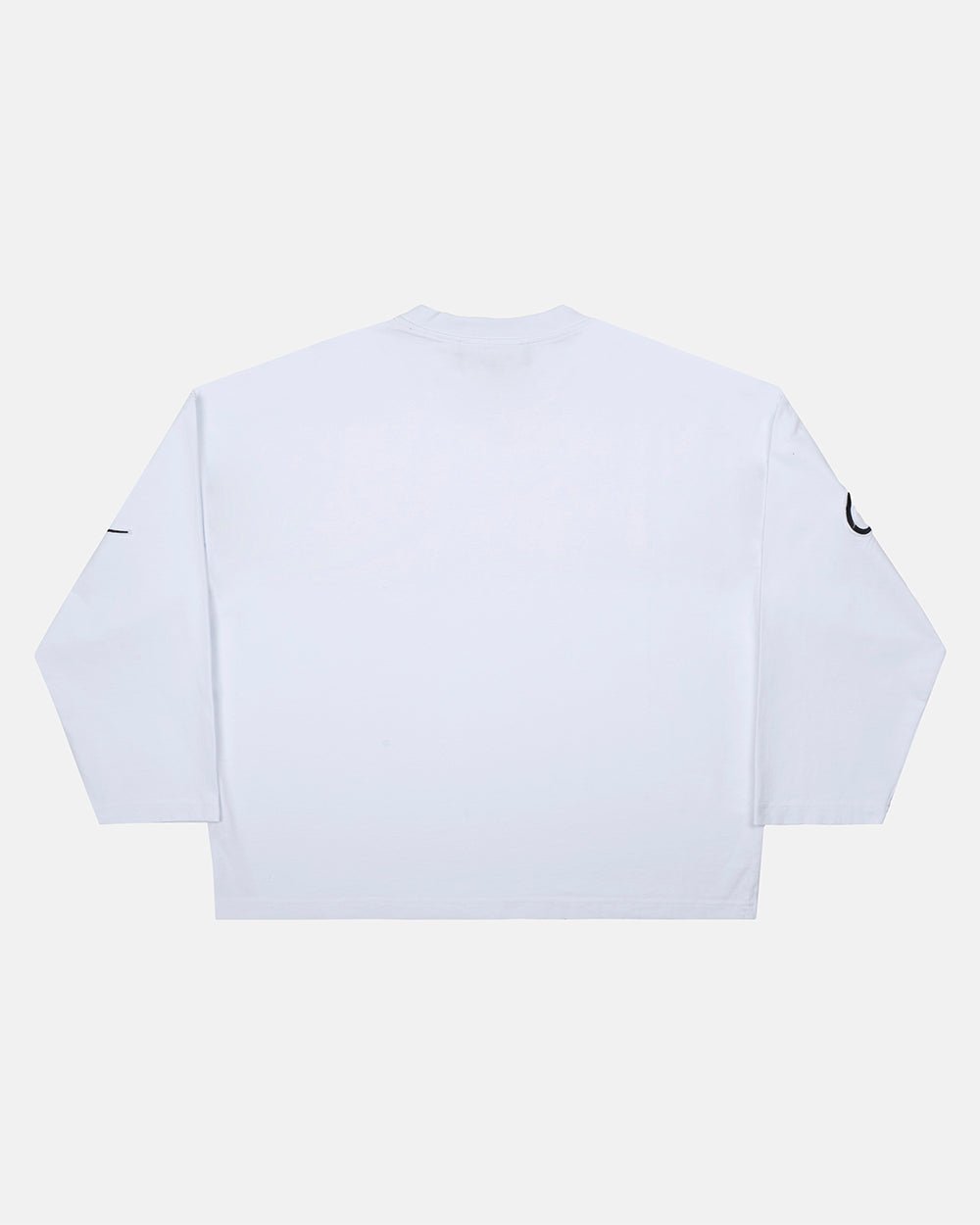 CROSSED SCRIPT LONGSLEEVE 2.0 WHITE - Cold Culture
