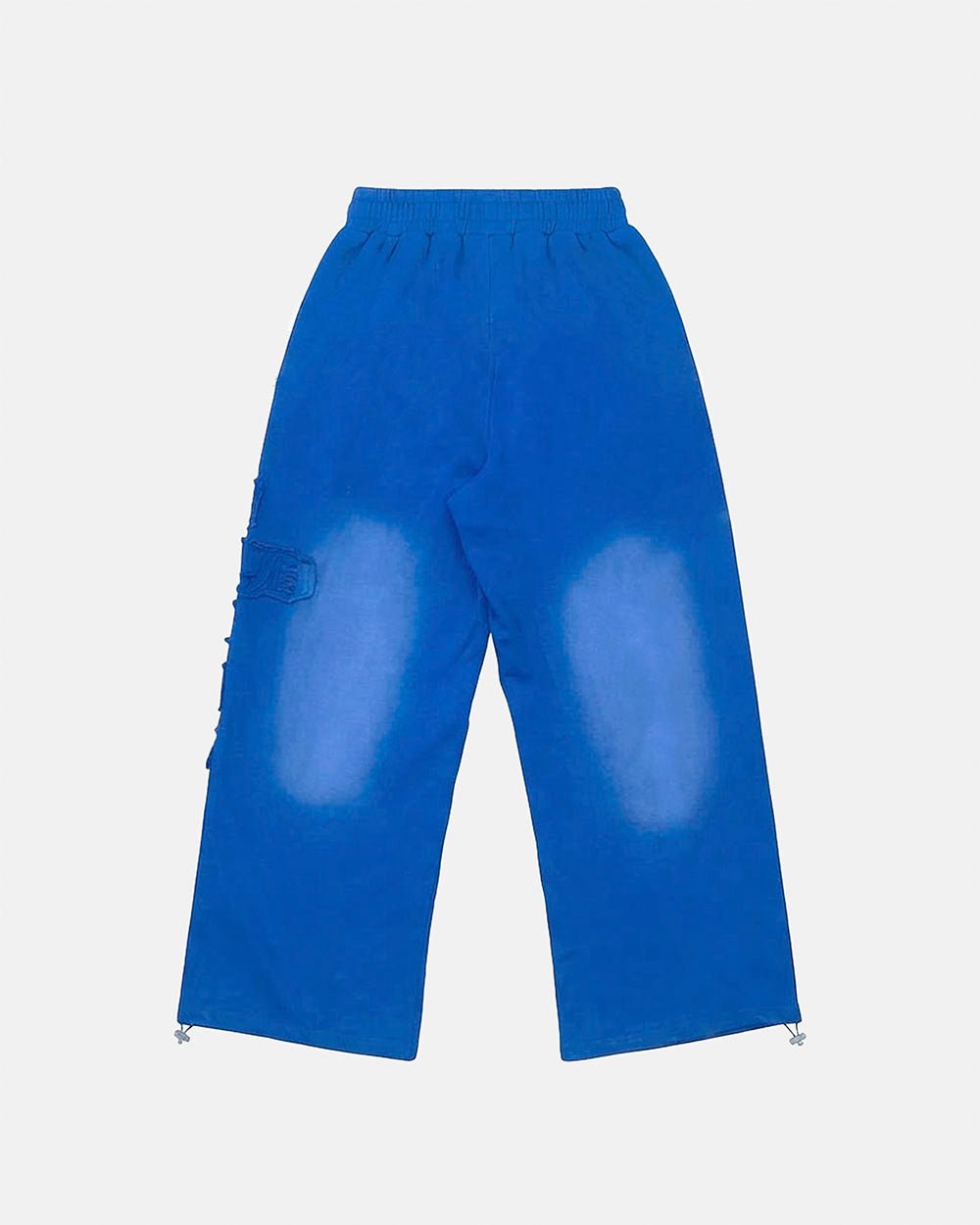 CROSSED SWEATPANTS BLUE - Cold Culture