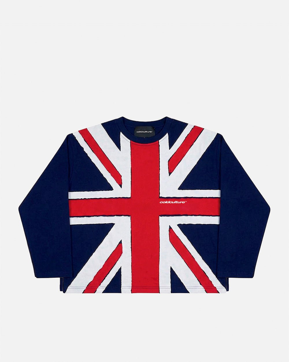 CROWN LONGSLEEVE BLUE - Cold Culture