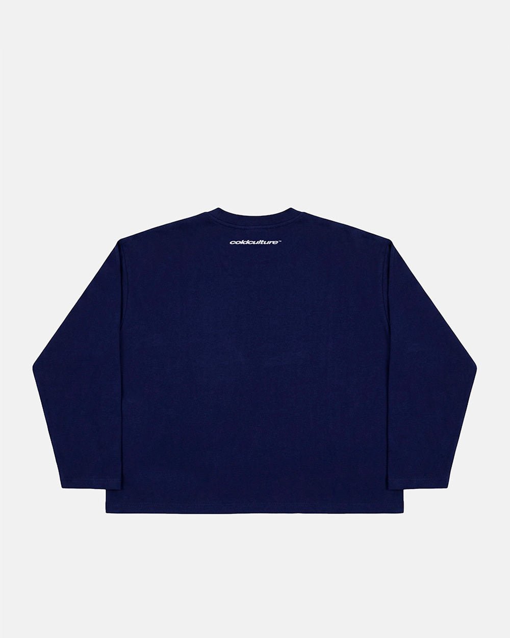 CROWN LONGSLEEVE BLUE - Cold Culture