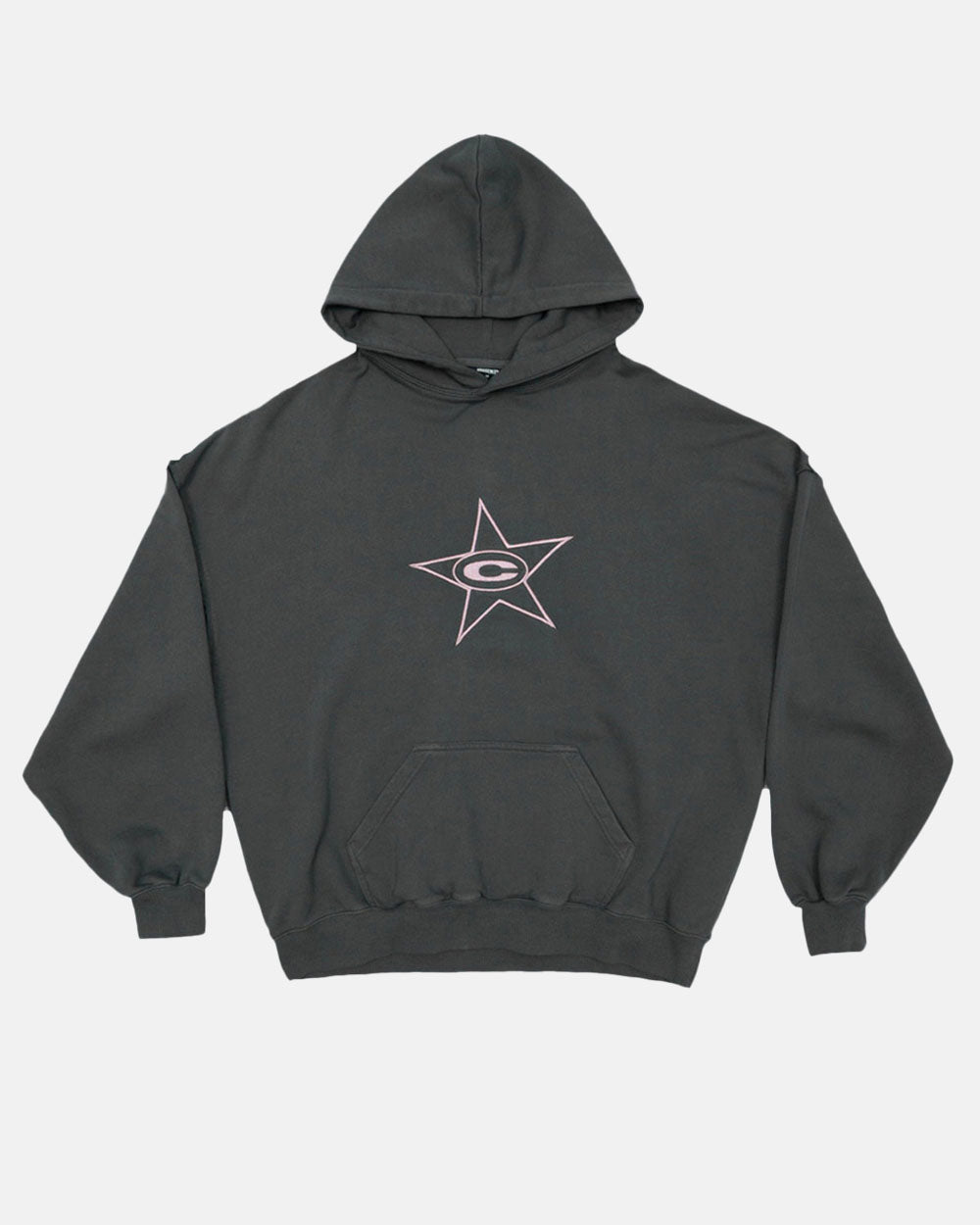 C*STAR HOODIE DARK GREY - COLD CULTURE